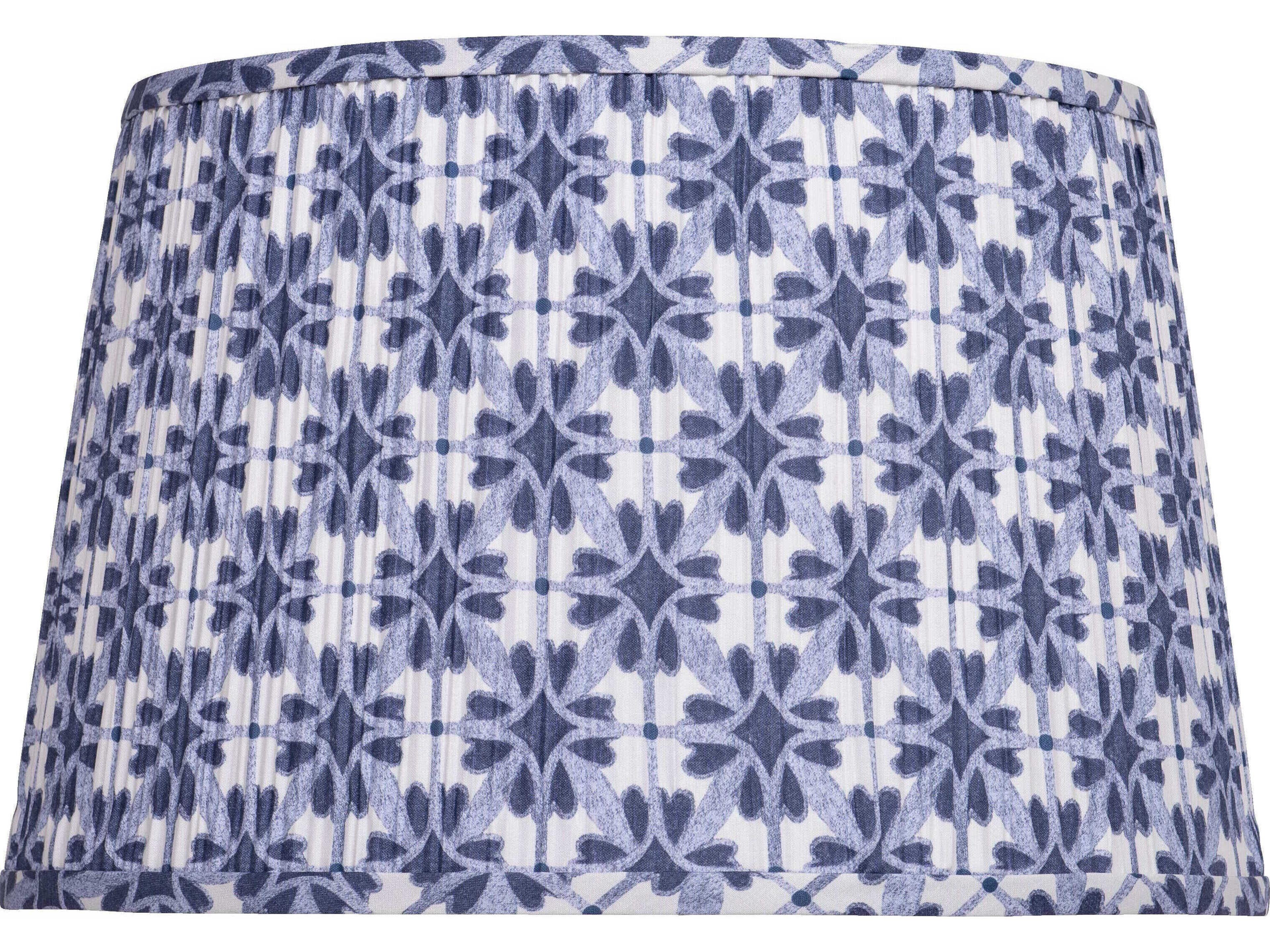 Currey & Company Pembrook Blue Medium Tapered Lamp Shade