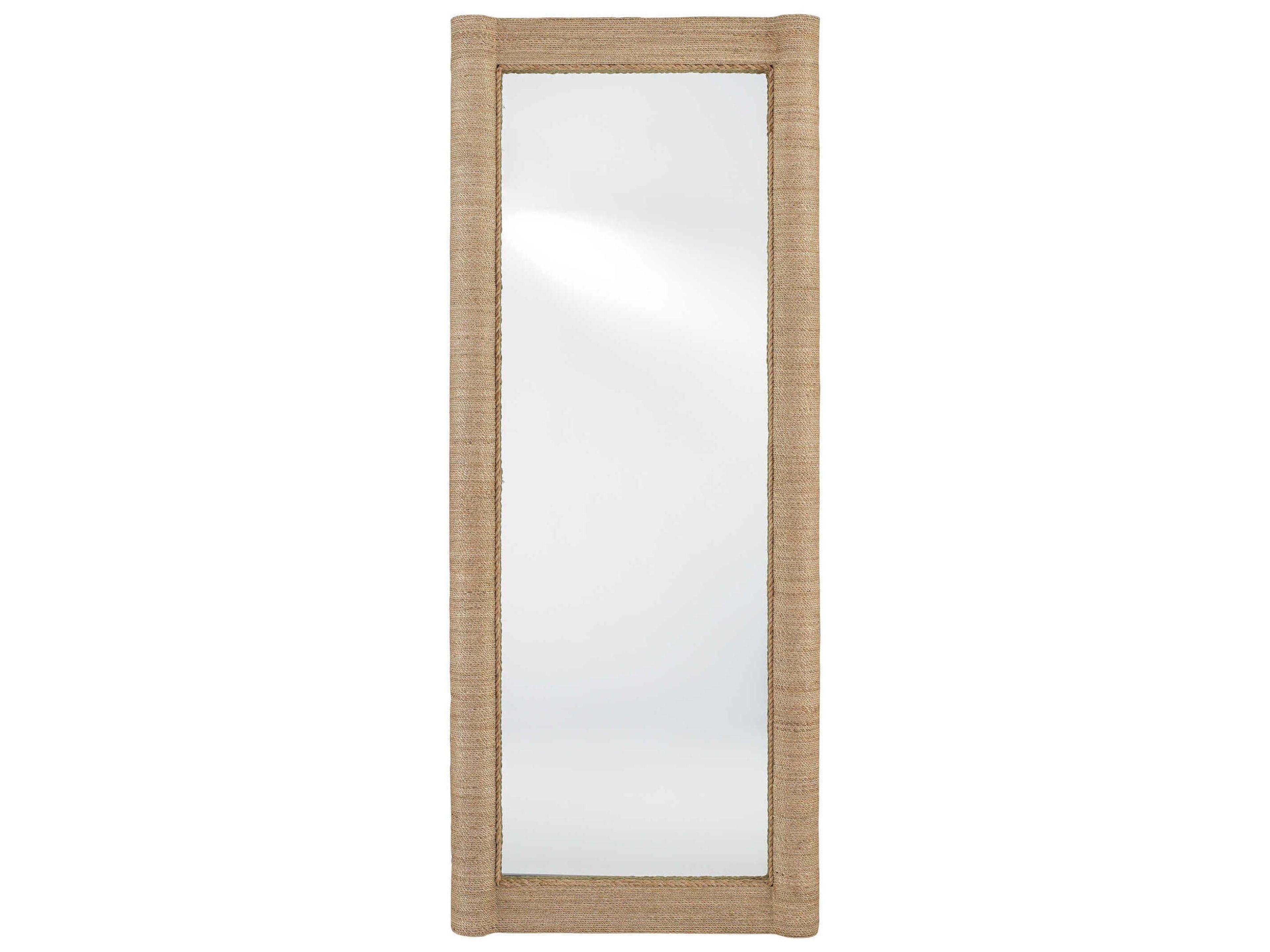 Vilmar Floor Mirror Rope Wrapped Frame
