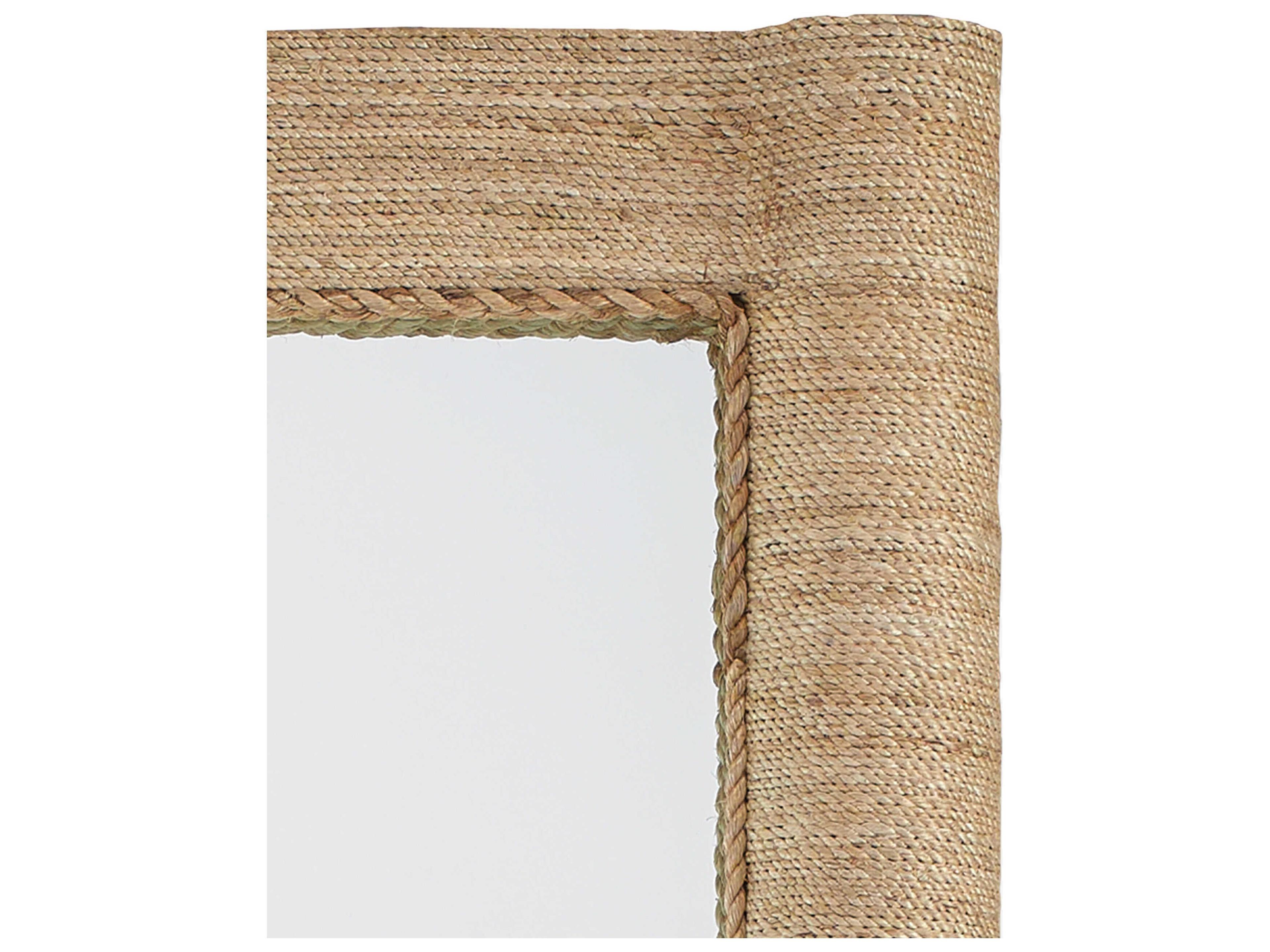 Currey & Company Vilmar Natural Rectangular Floor Mirror