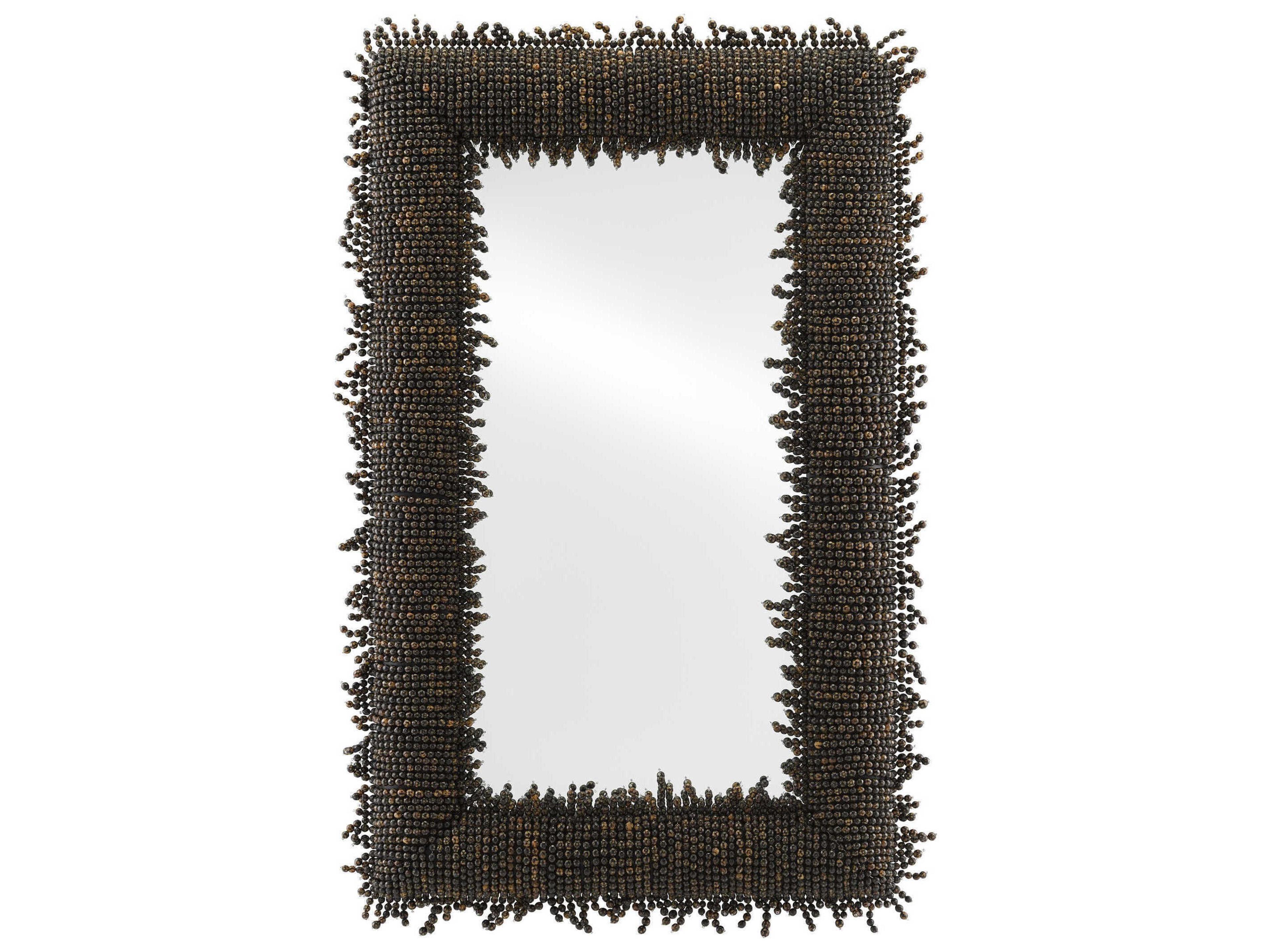 Pasay Rectangular Modern Black Mirror