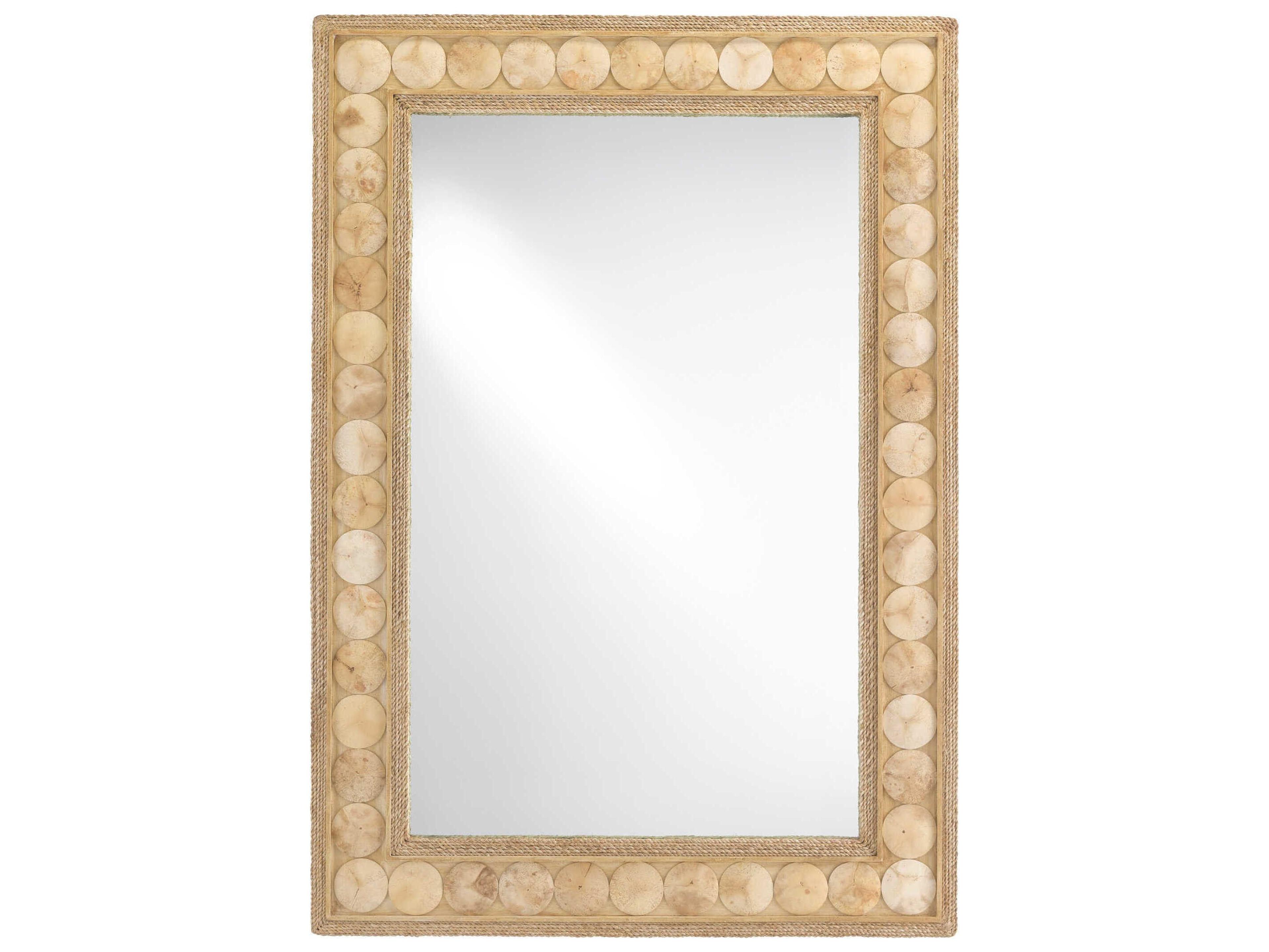 Buko Rectangular Mirror Coastal-Inspired Wall Decor