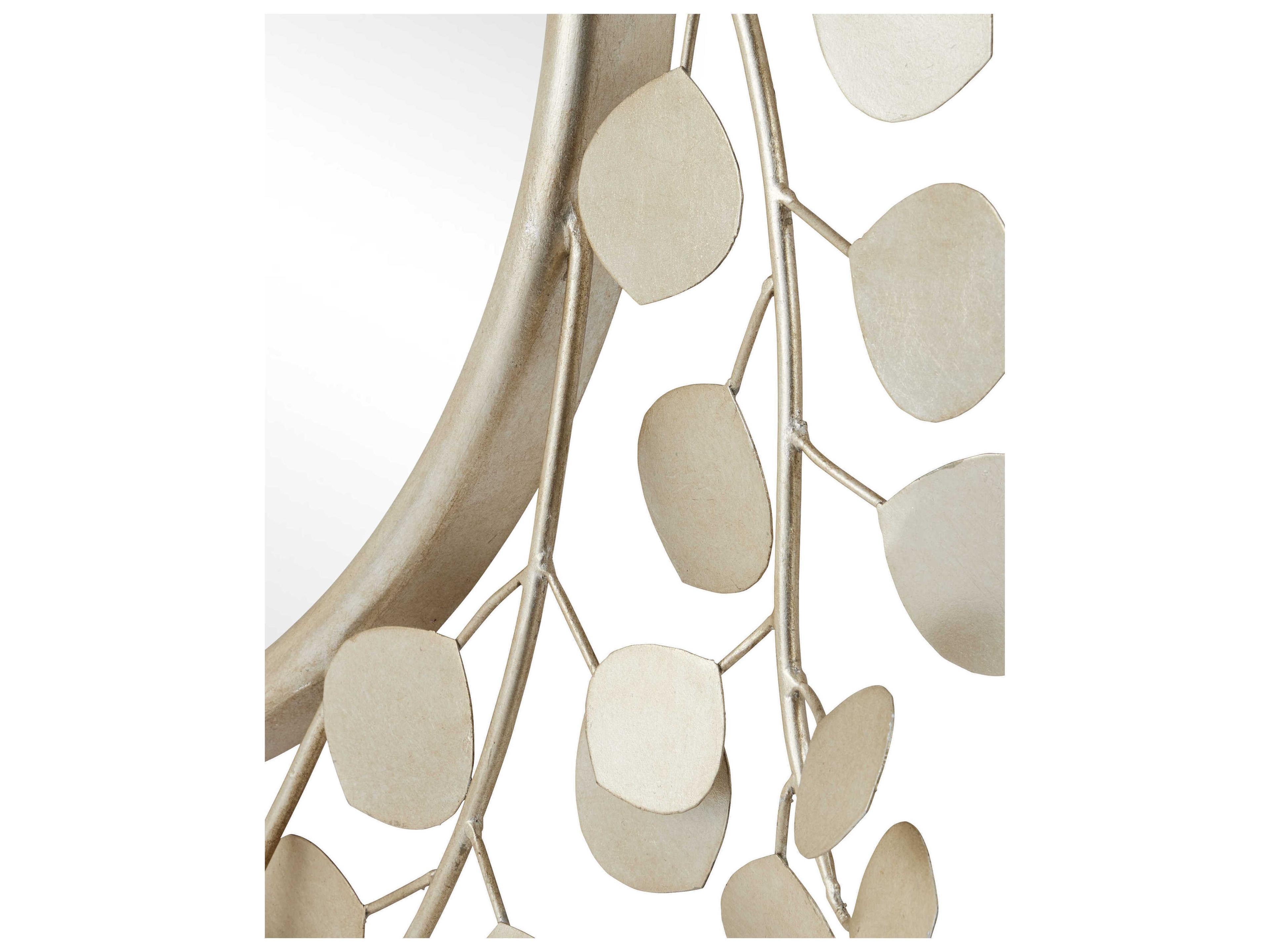 Currey & Company Lunaria Round Wall Mirror