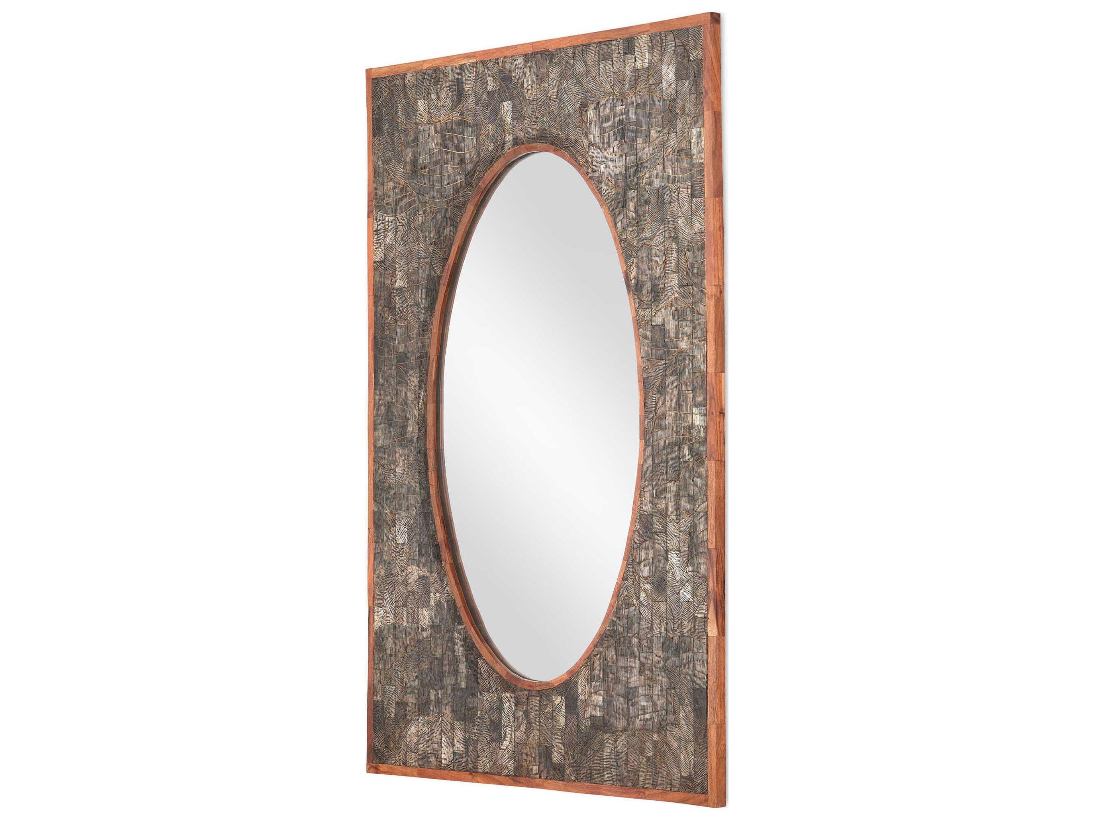 Currey & Company Ebba Rectangular Wall Mirror