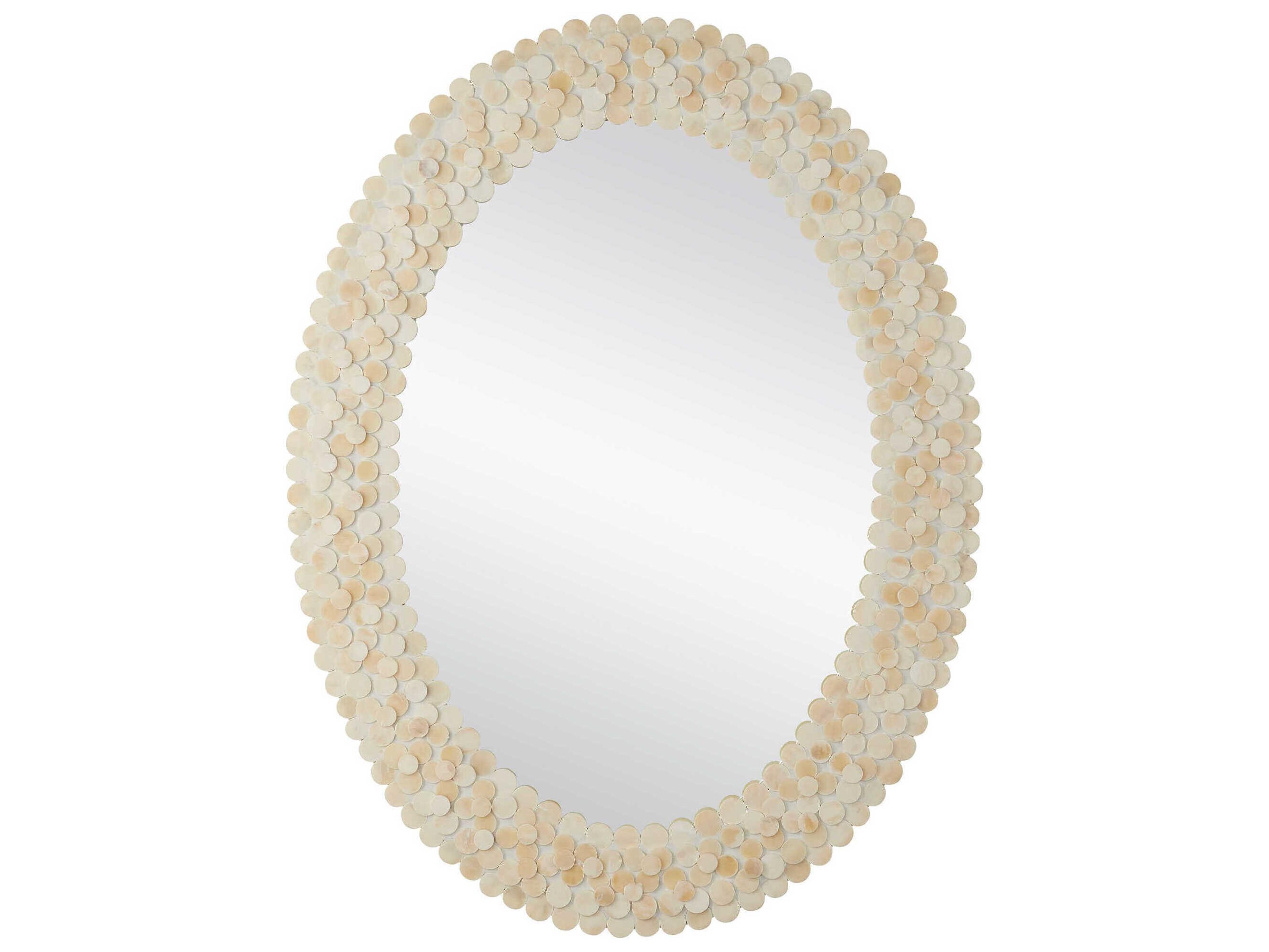 Merriam Natural Oval Wall Mirror