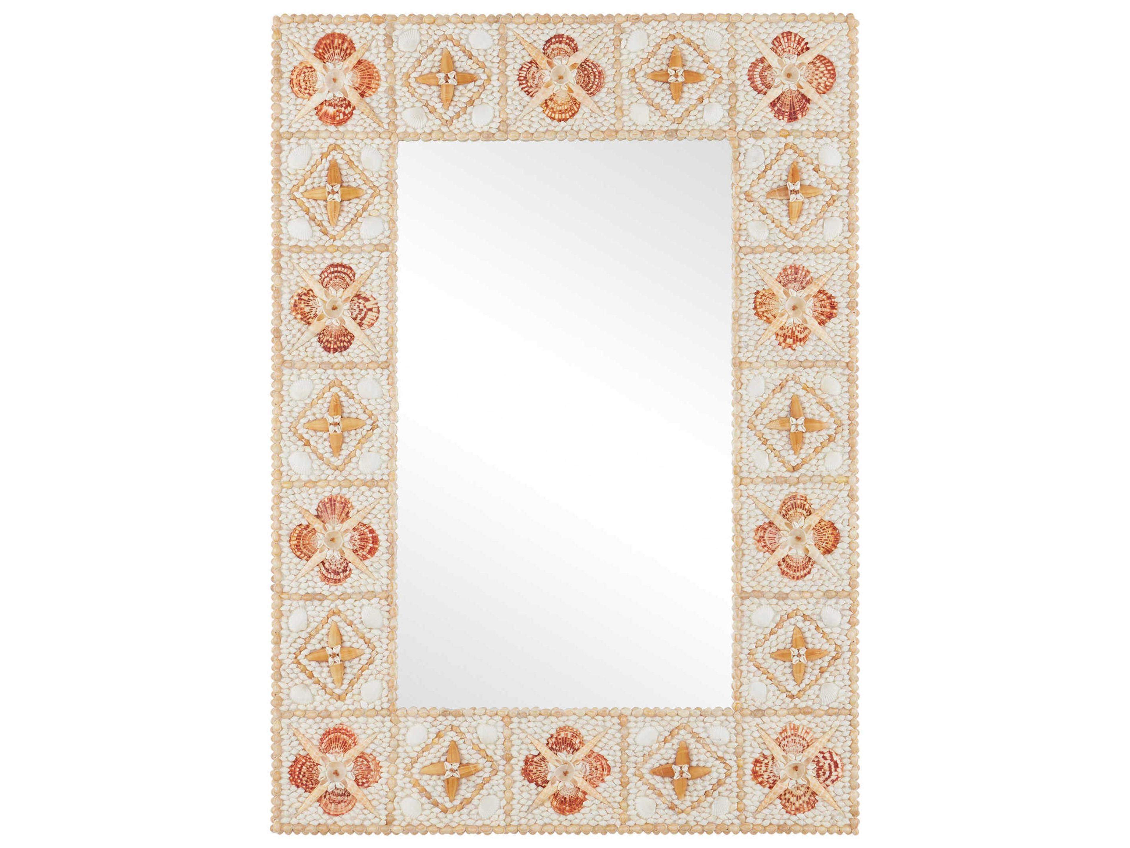 Junonia Natural Rectangular Wall Mirror