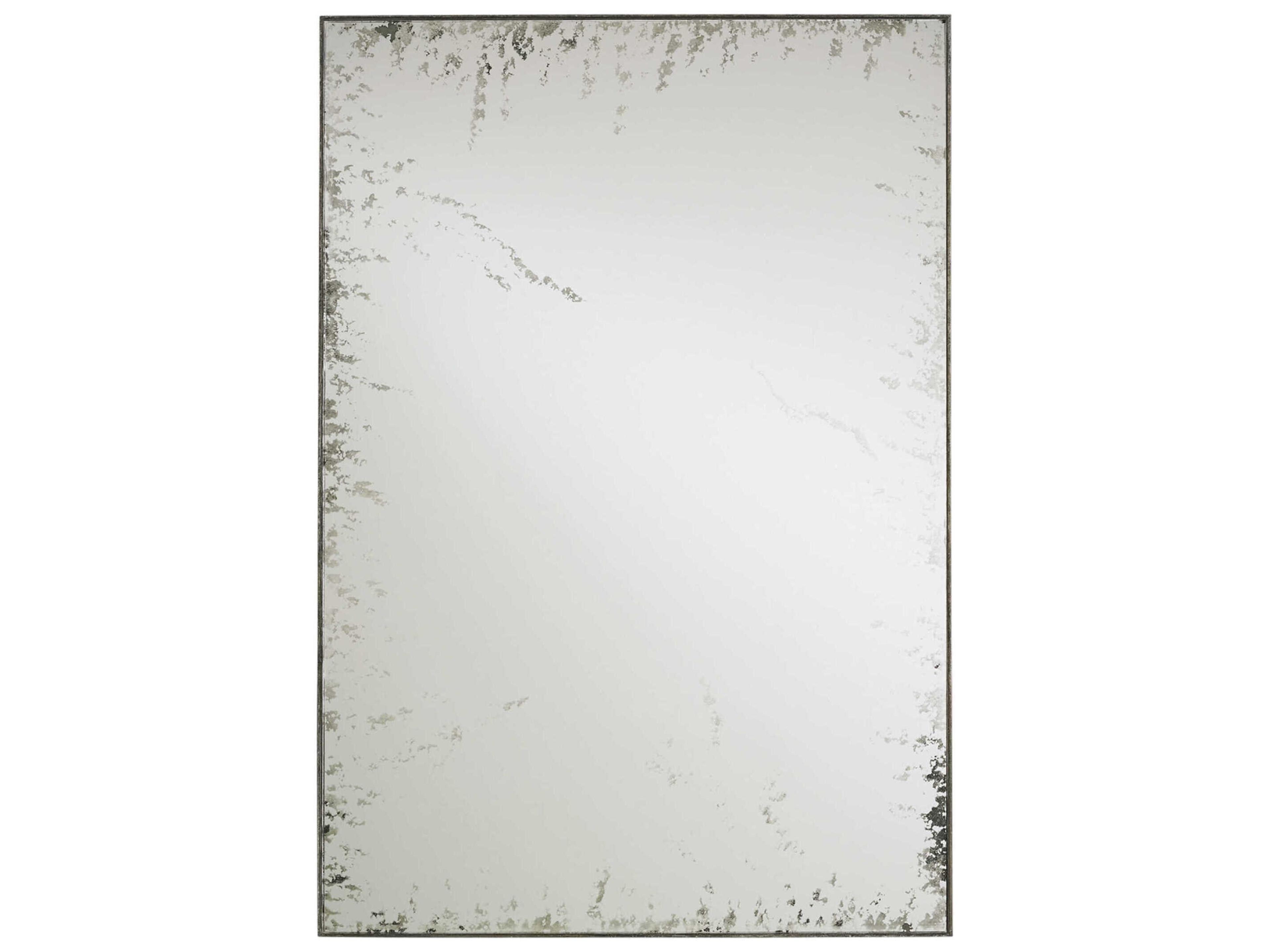 Rene Pyrite Bronze Rectangular Antique Mirror