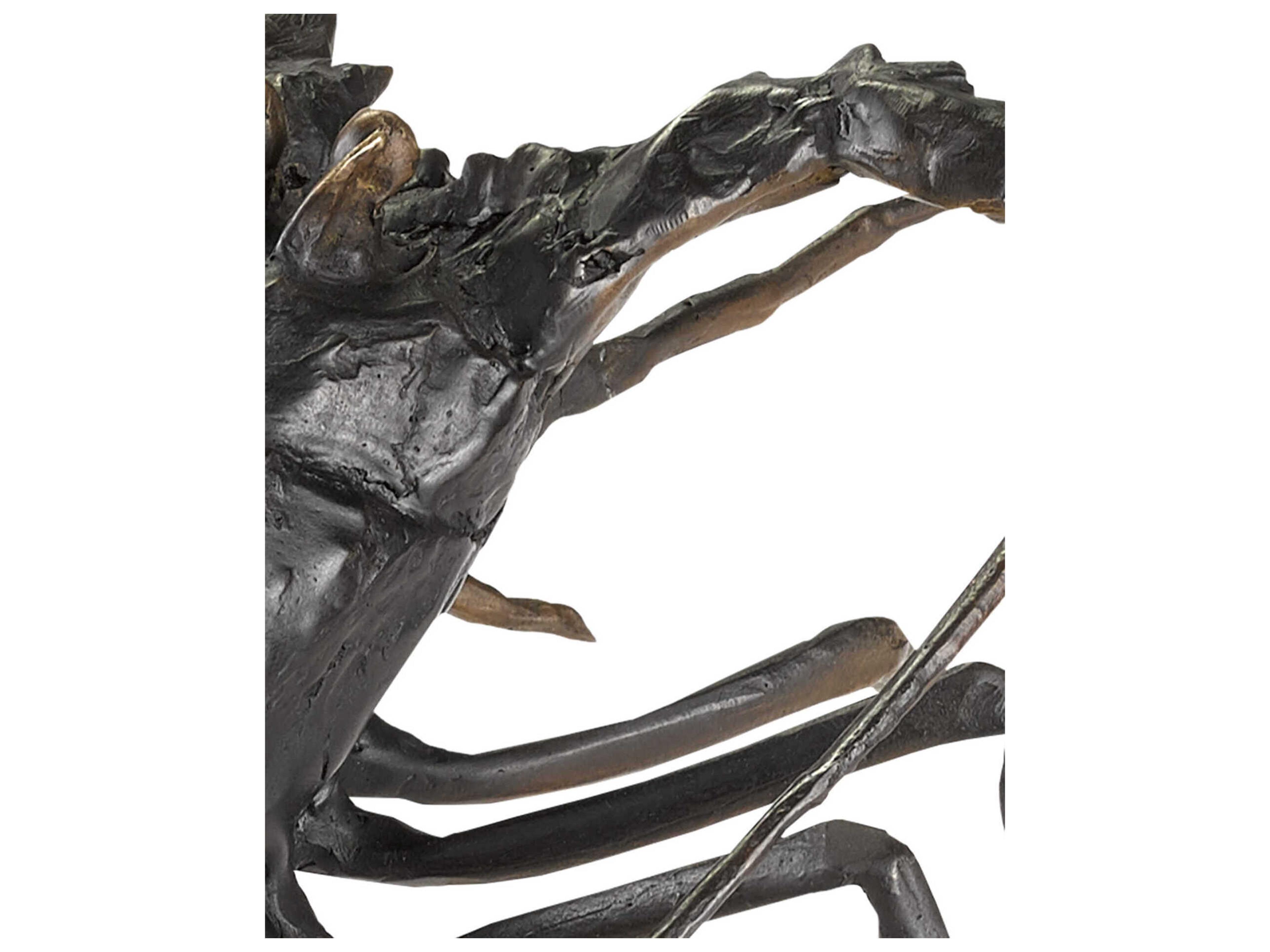 Currey & Company Black / Bronze Edo Lobster Sculpture