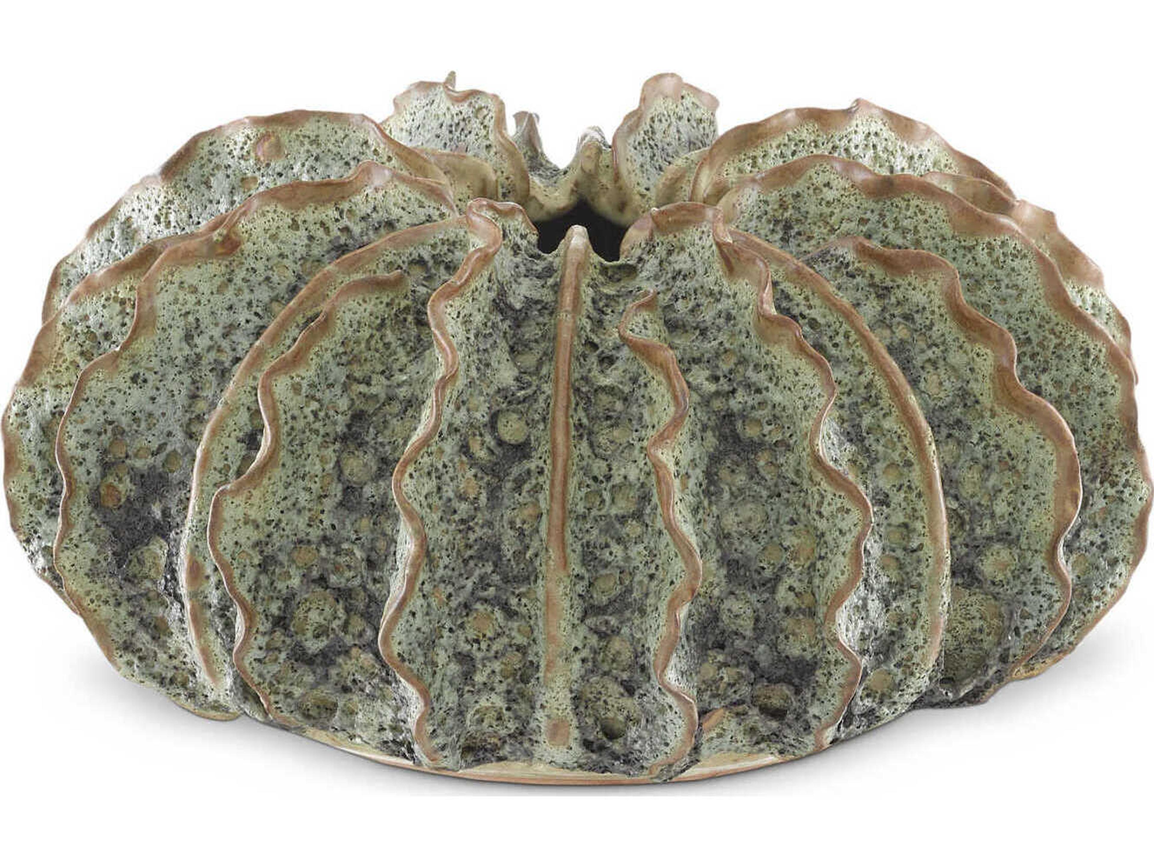 Currey & Company Sunken Boat Moss Green Wings Vase