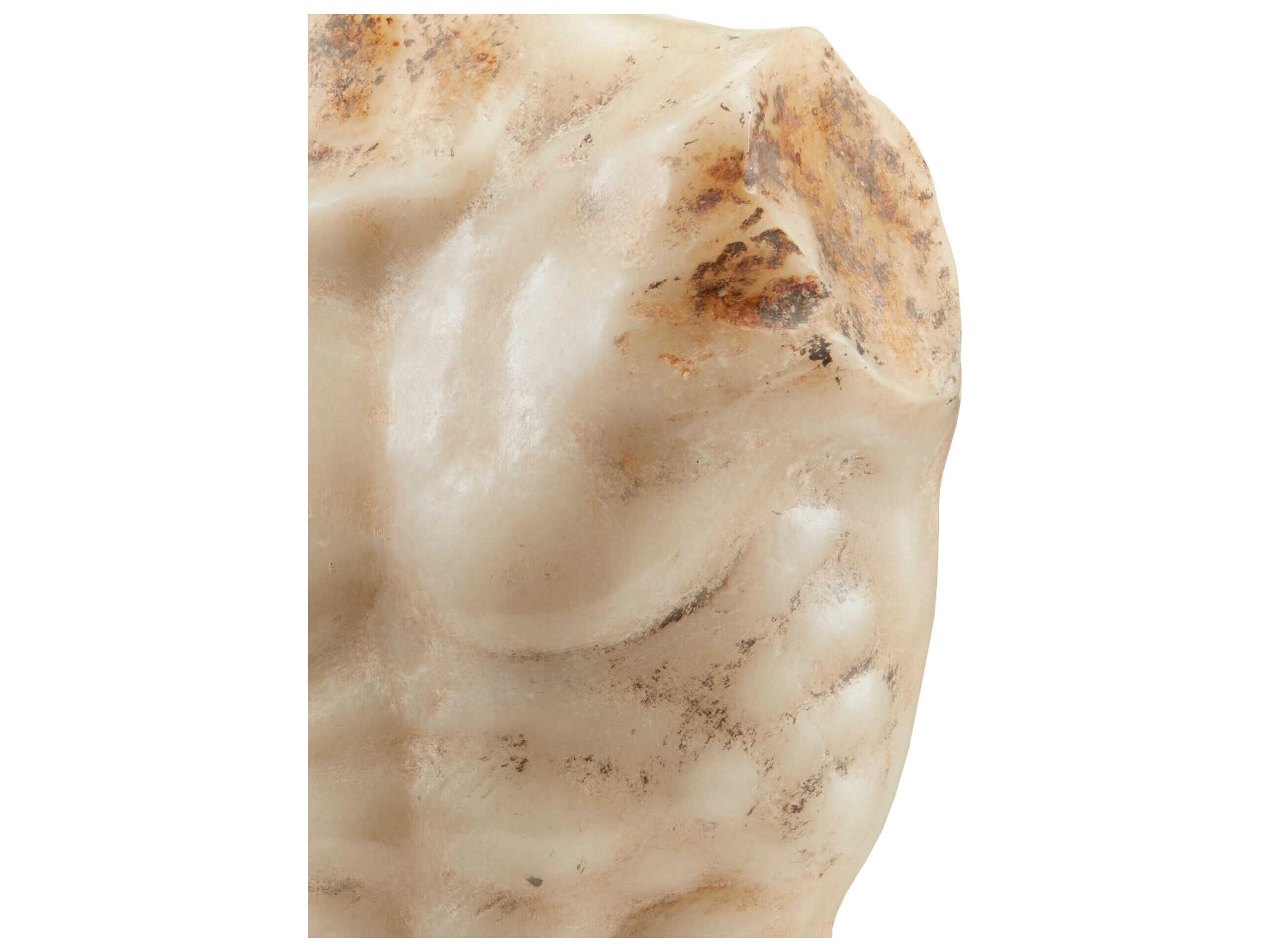 Currey & Company Aged Beige / Brown Ancient Greek Torso Sculpture