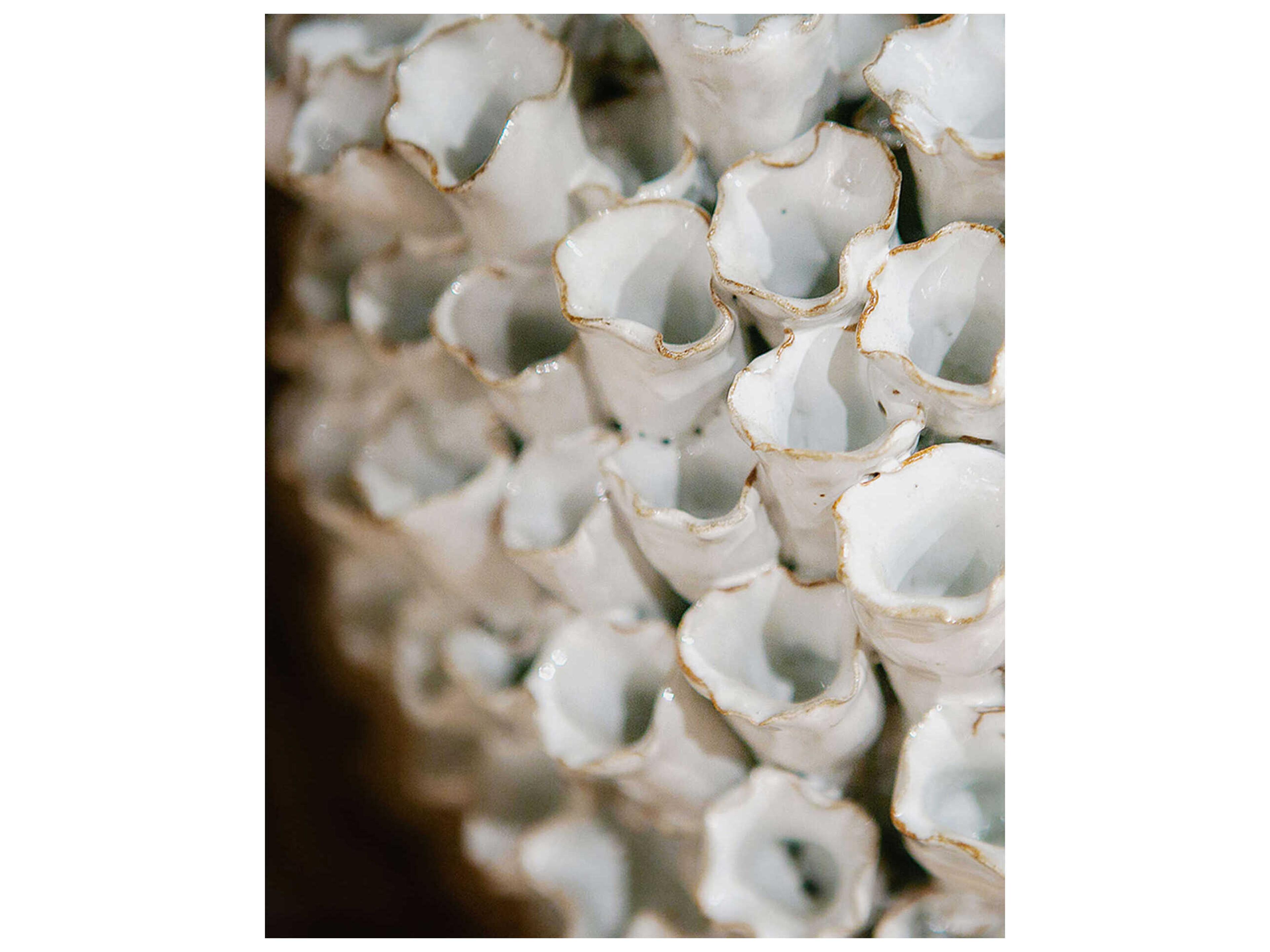 Currey & Company Manitapi White Vase