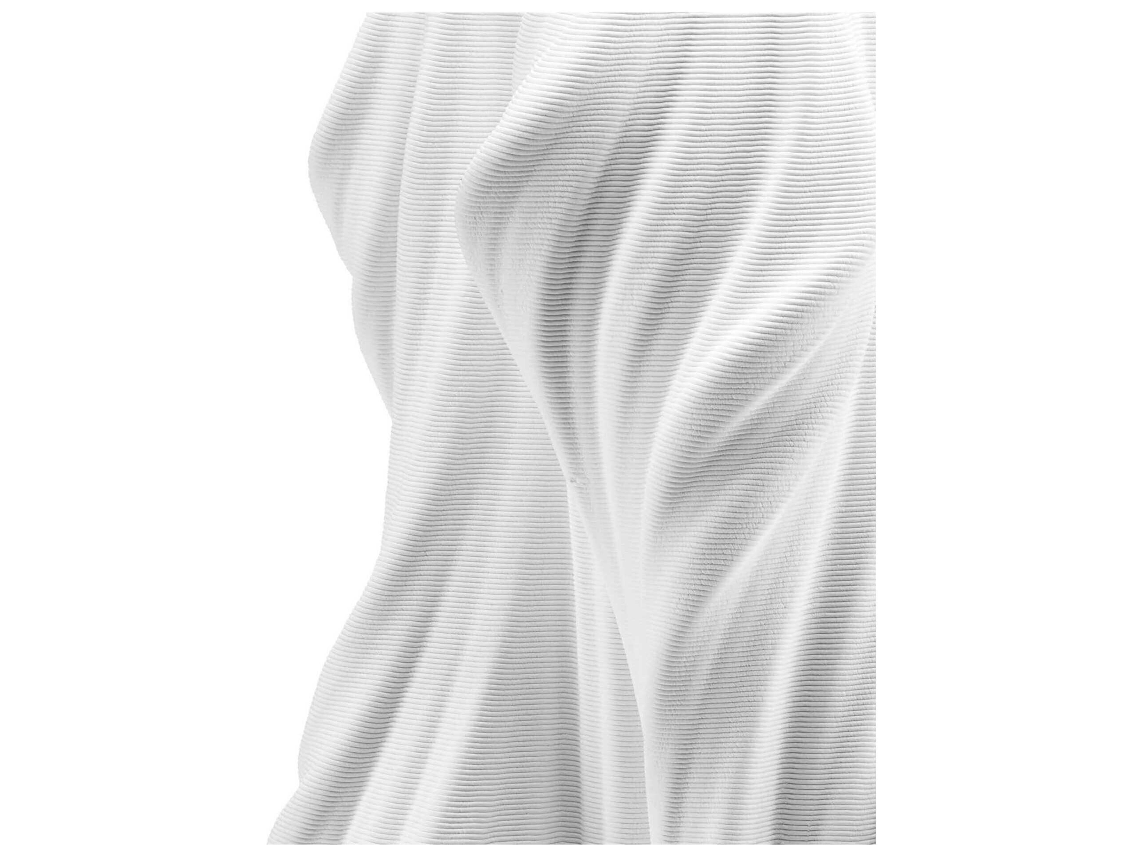 Currey & Company Yin White 18" High Vase