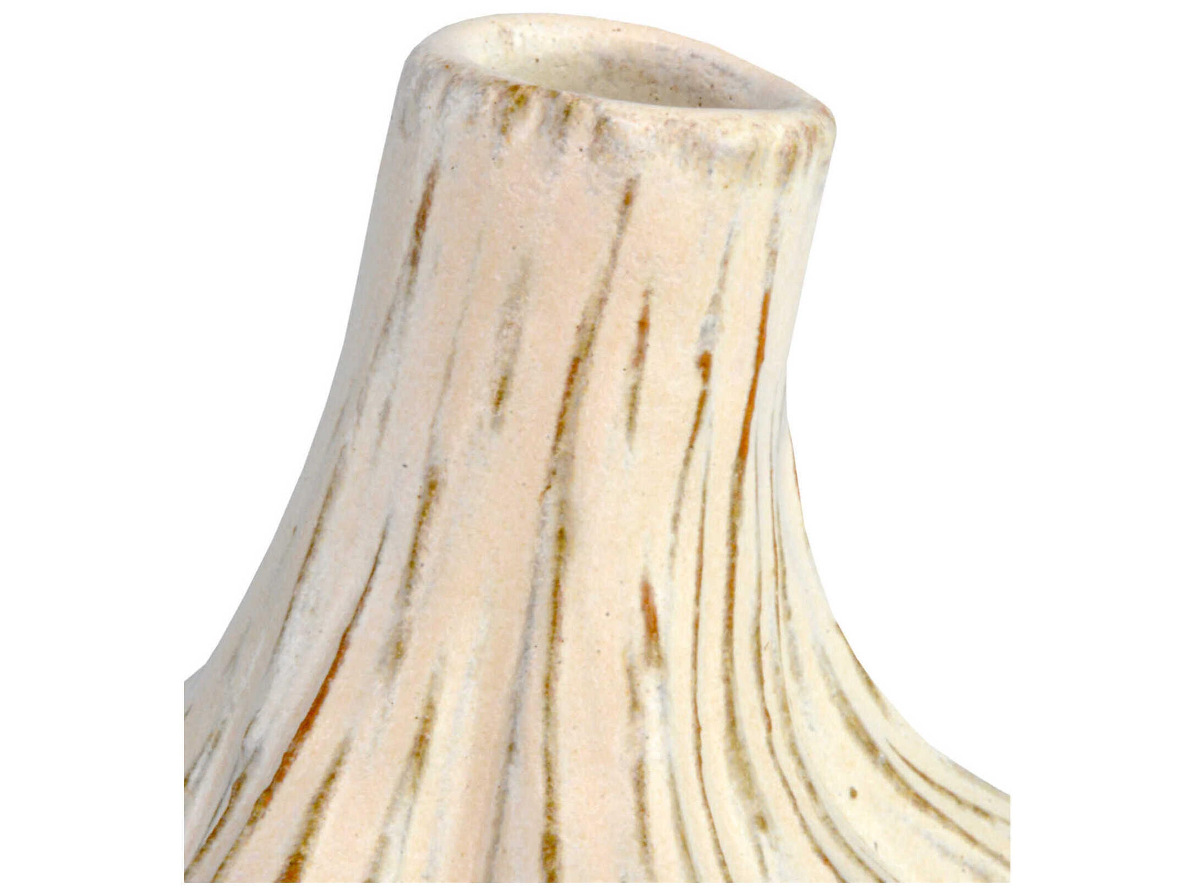 Currey & Company Milky White 8" High Garlic Bulb Sculpture