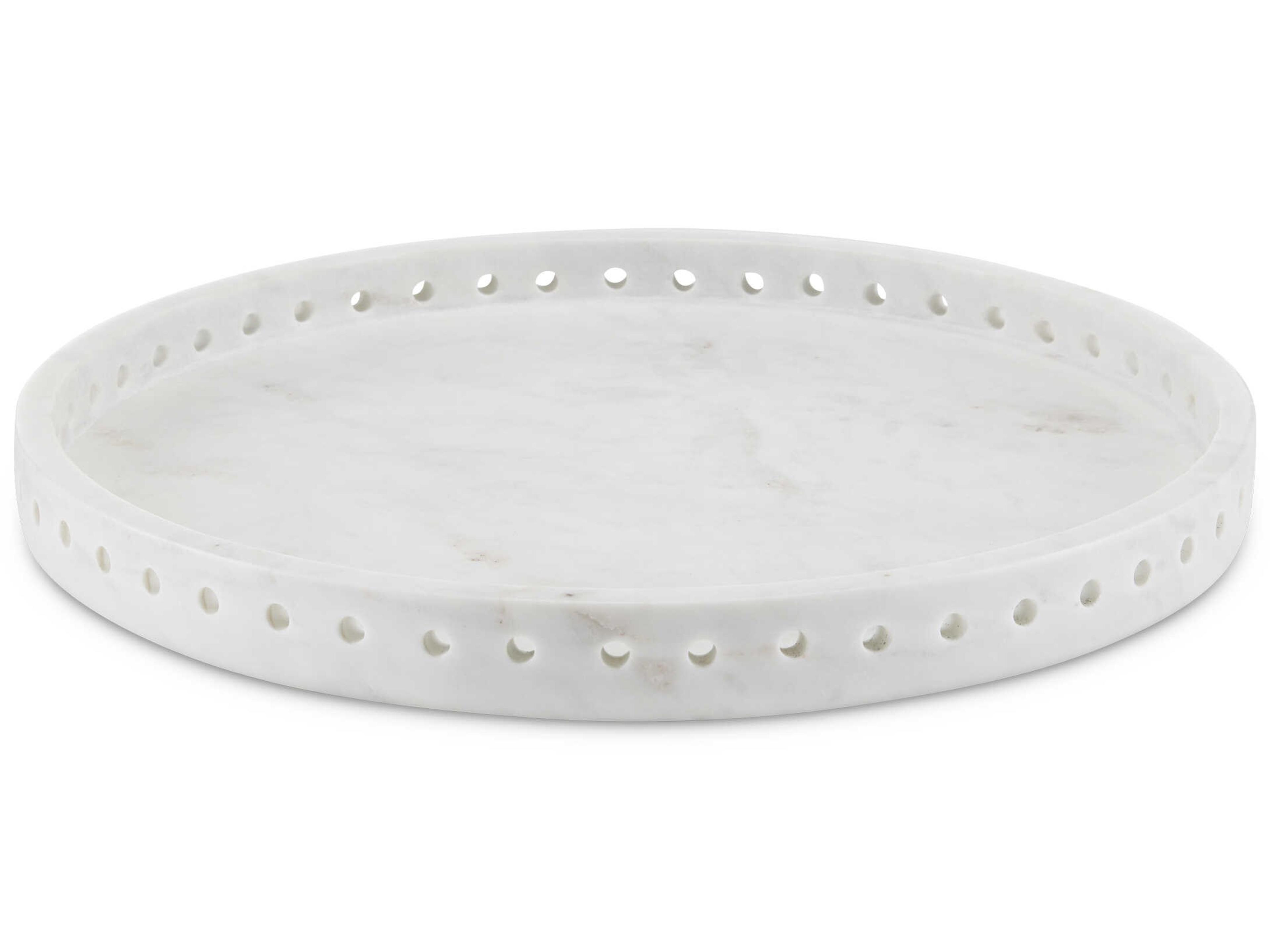 Freya White Serving 16" Tray