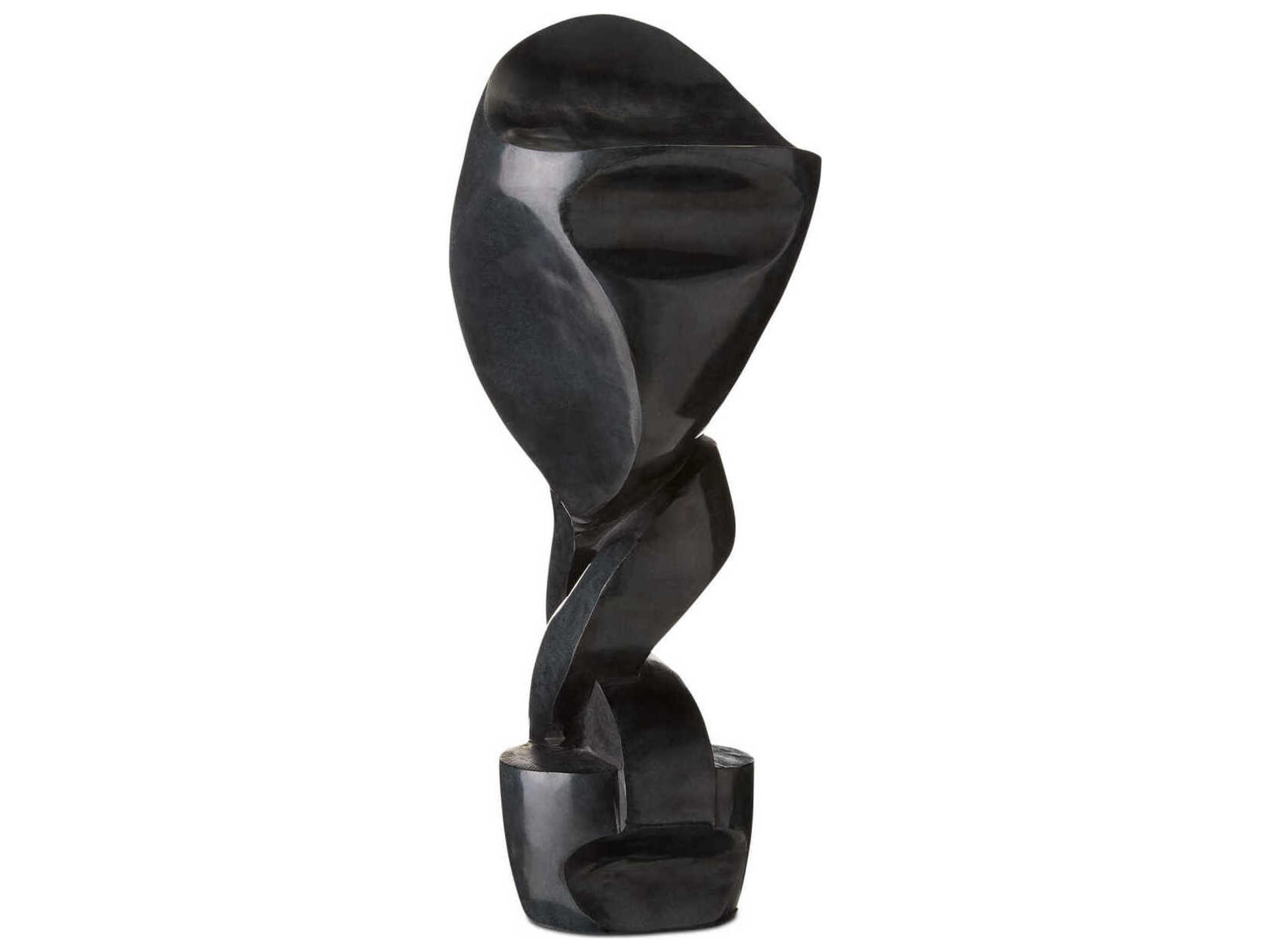 Currey & Company Roland Polished Gray Sculpture