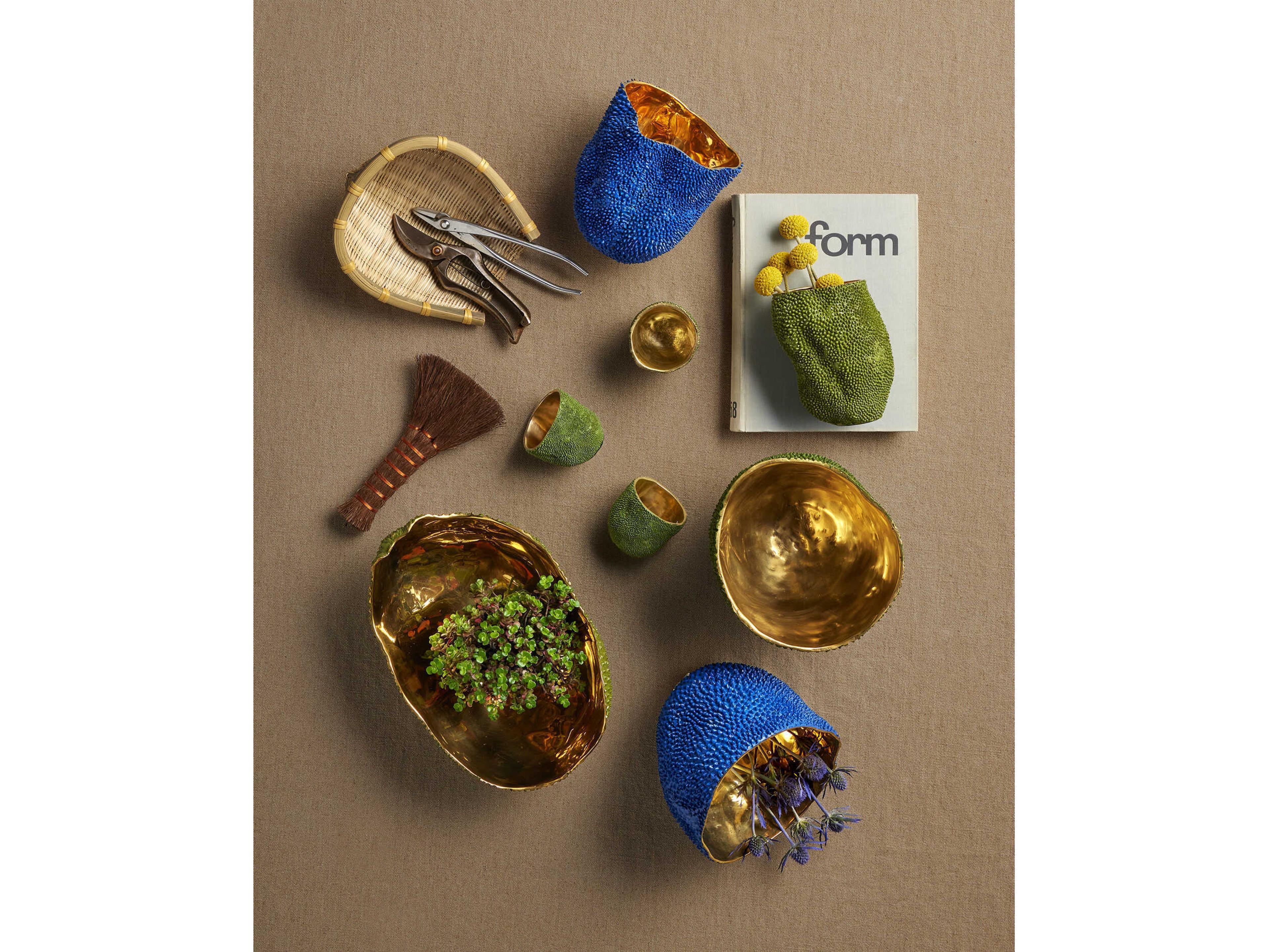 Currey & Company Jackfruit Oval Bowl