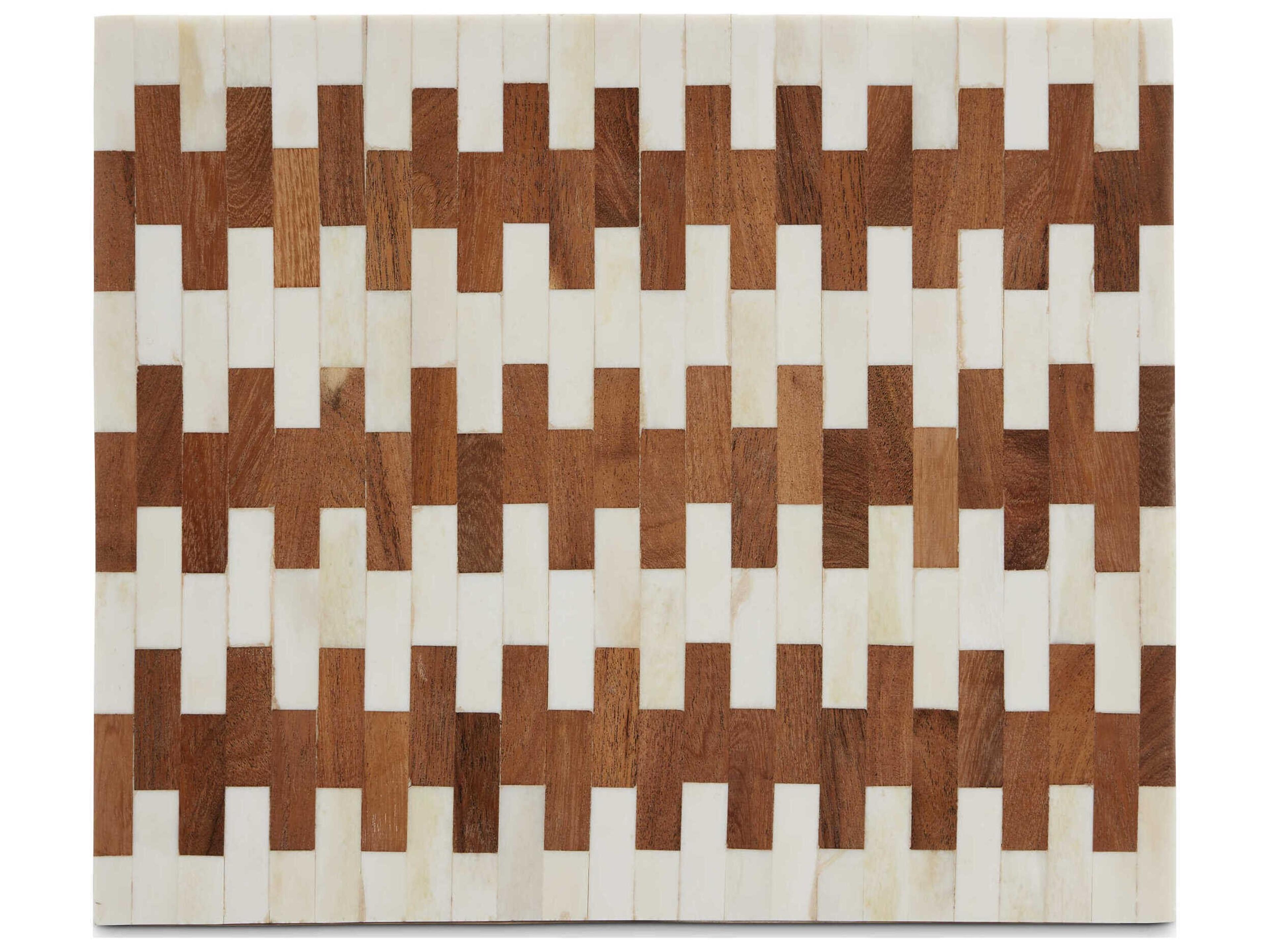 Currey & Company White / Natural Tia Box Set of 2