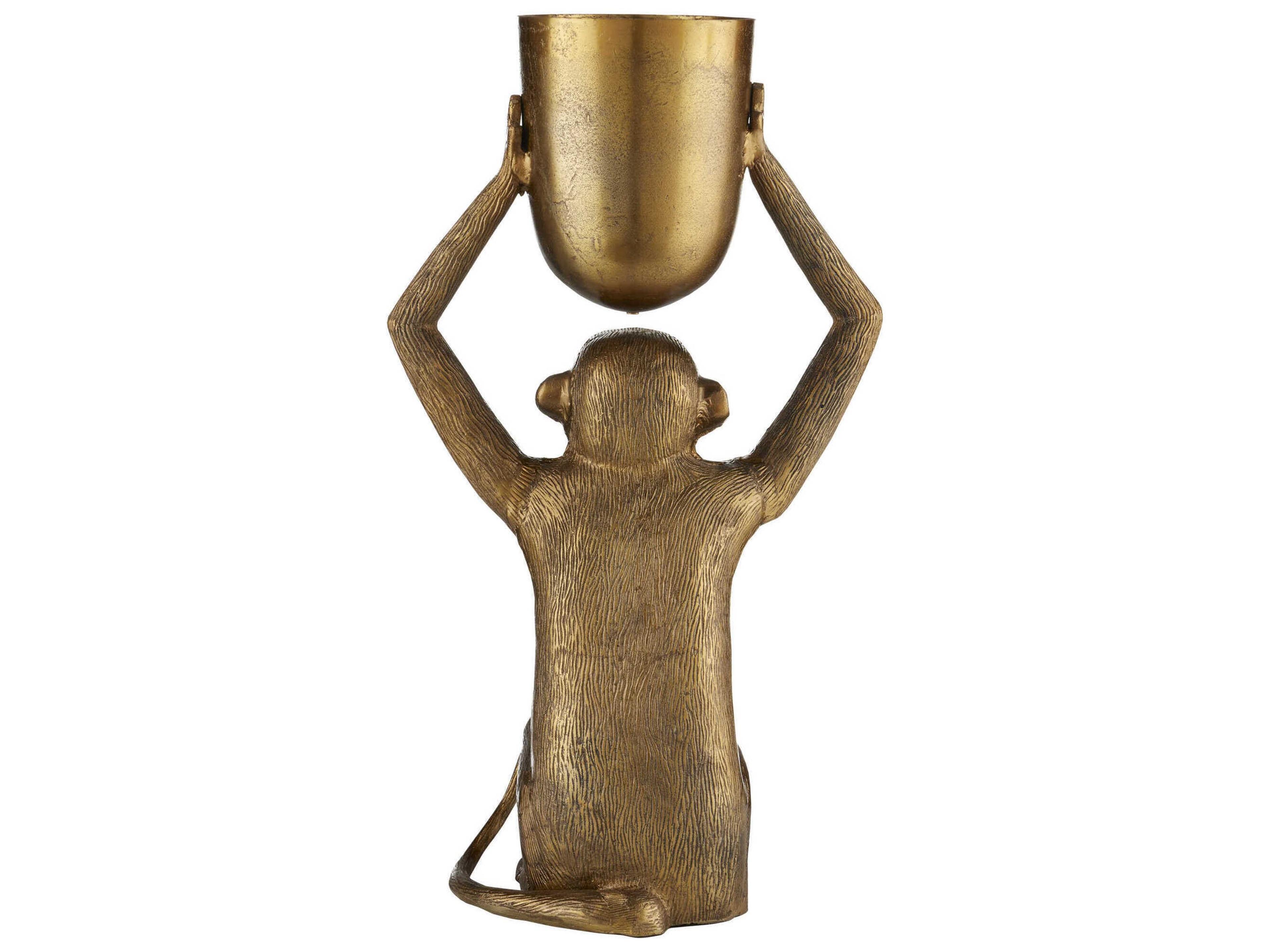 Currey & Company Abu Gold Planter