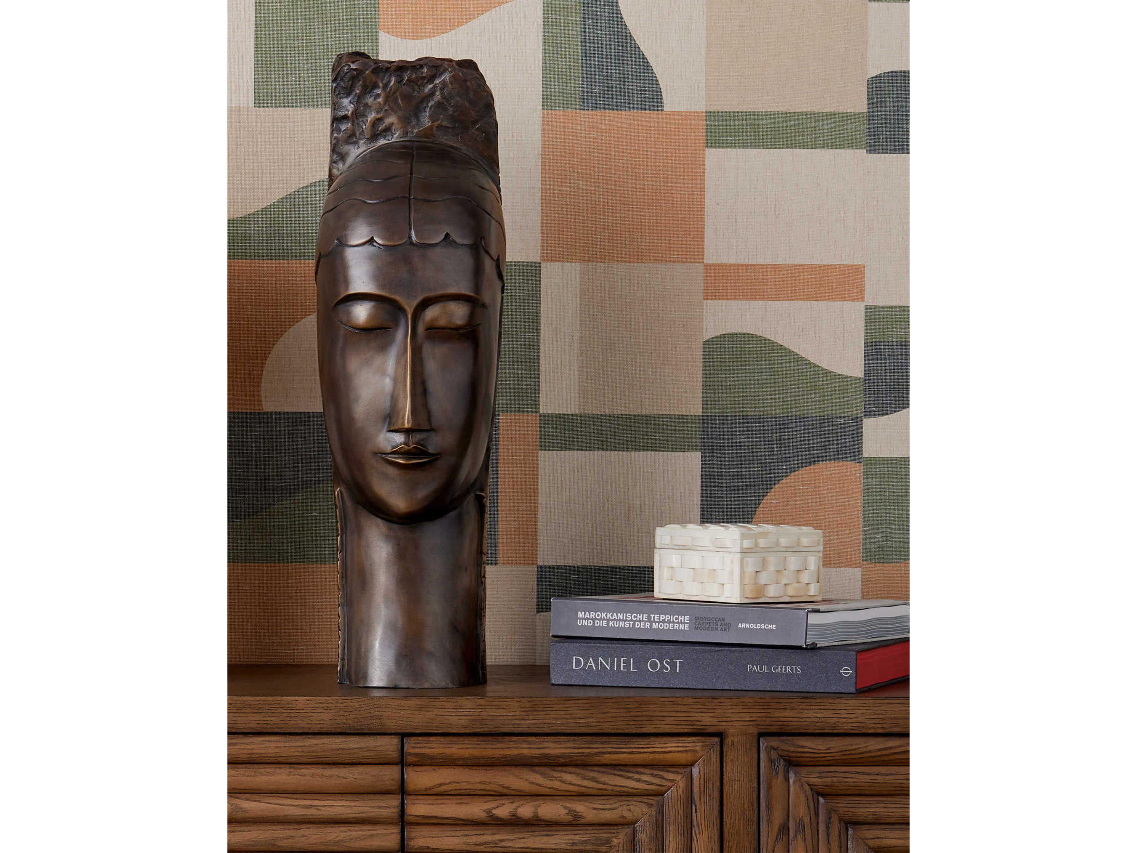 Currey & Company Natural Felice Box Set of 2