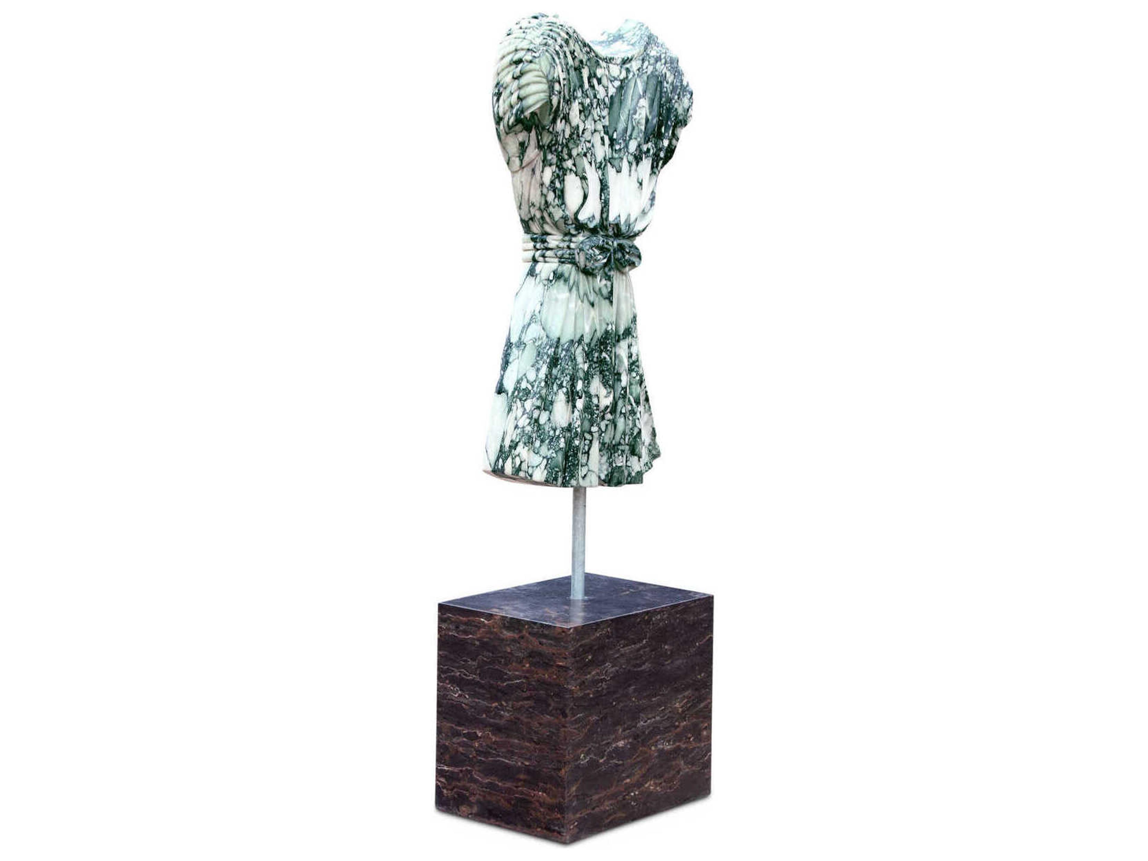 Currey & Company Adara Marble Dress Sculpture