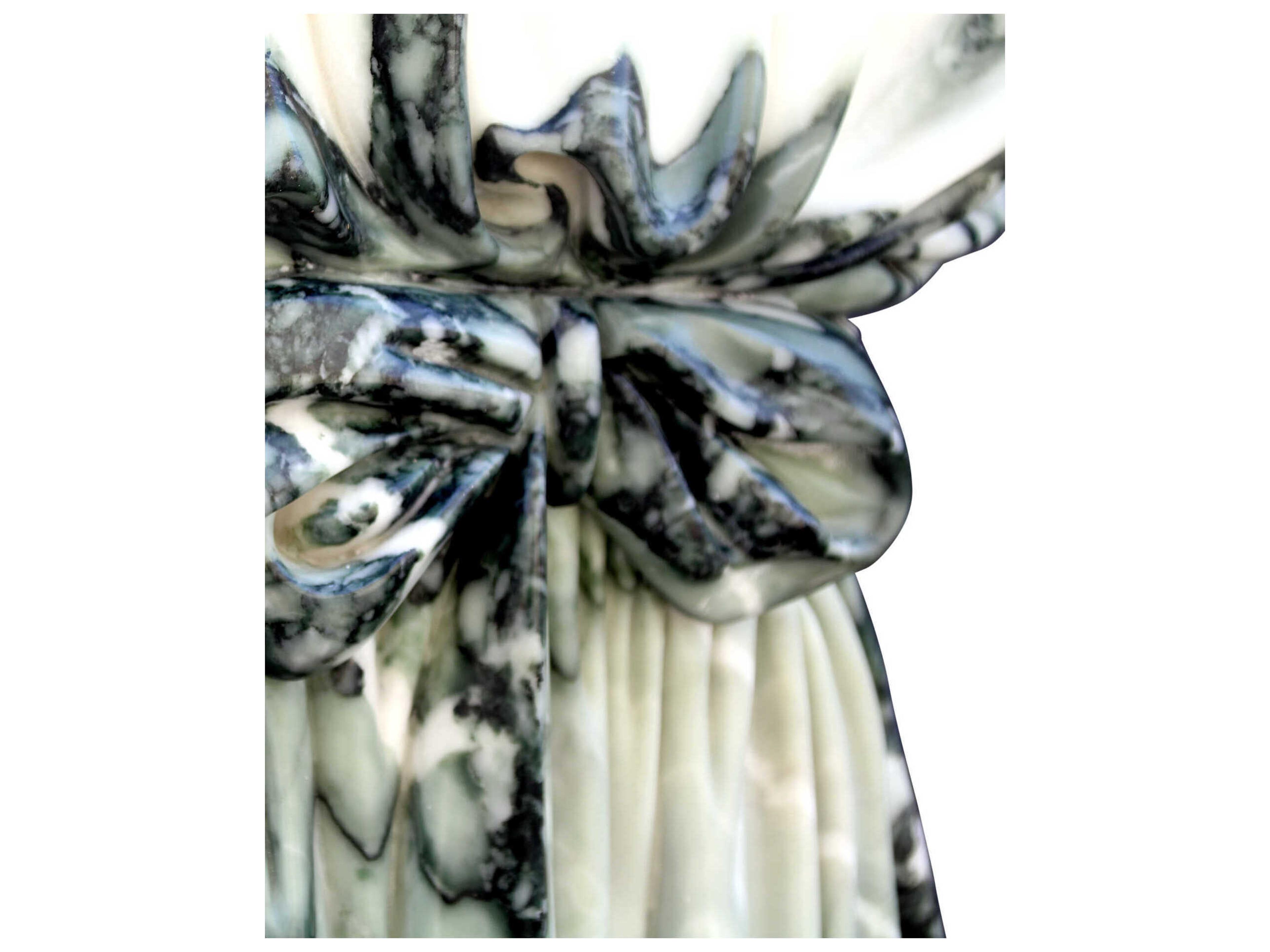 Currey & Company Adara Marble Dress Sculpture