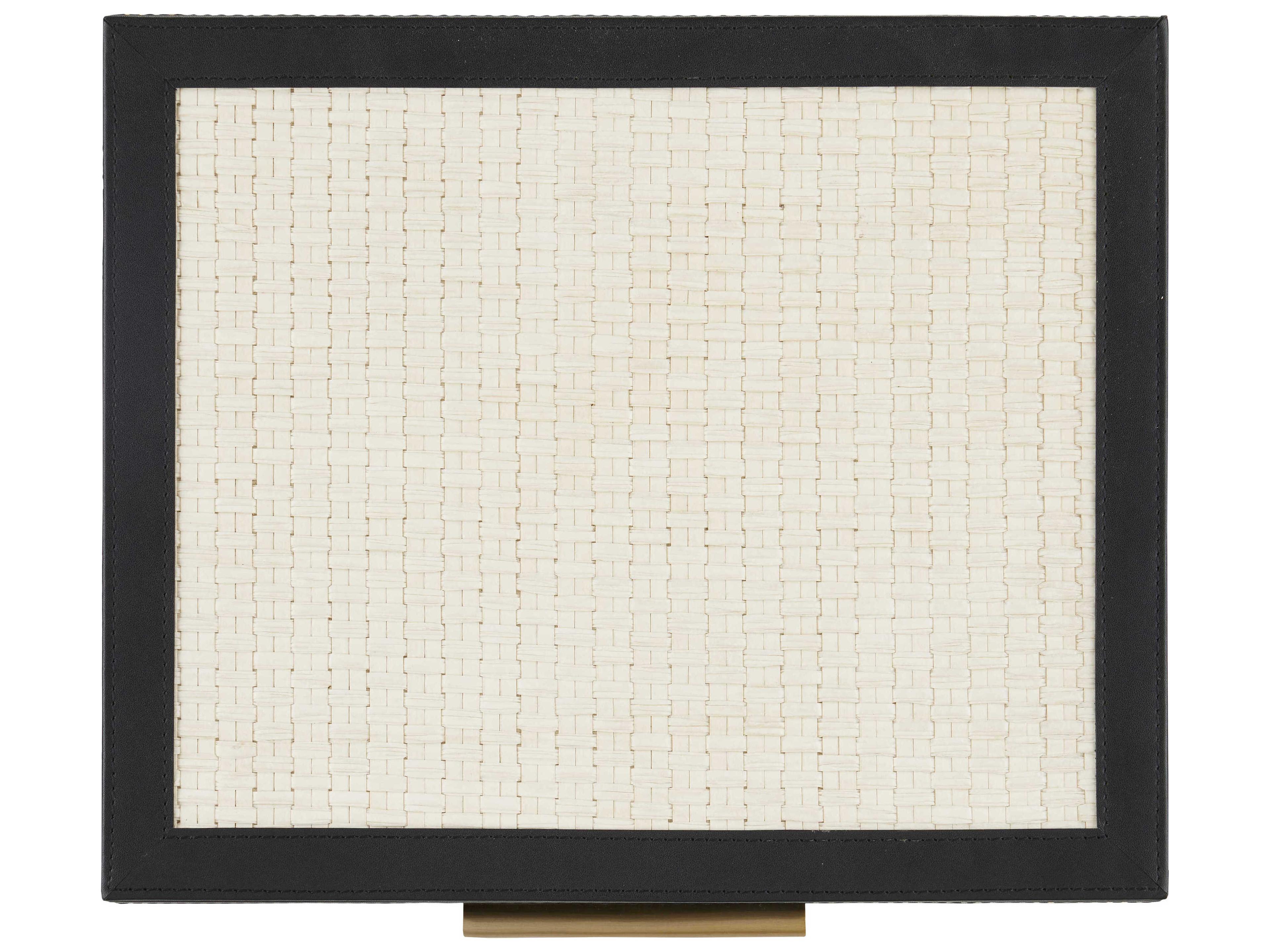 Currey & Company Deanna Ivory / Black Box Set of 2