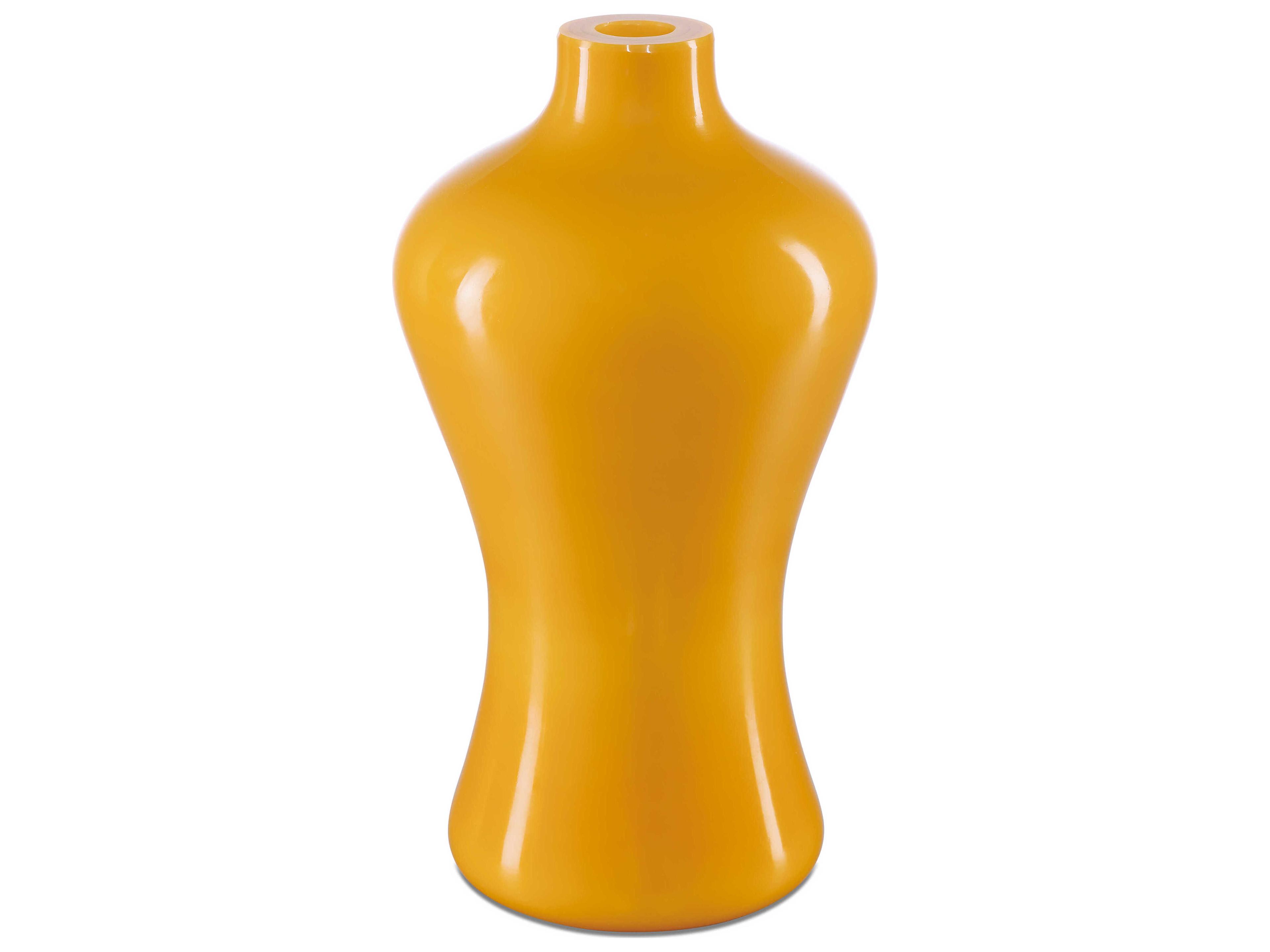 Imperial Yellow Peking Maiping Vase