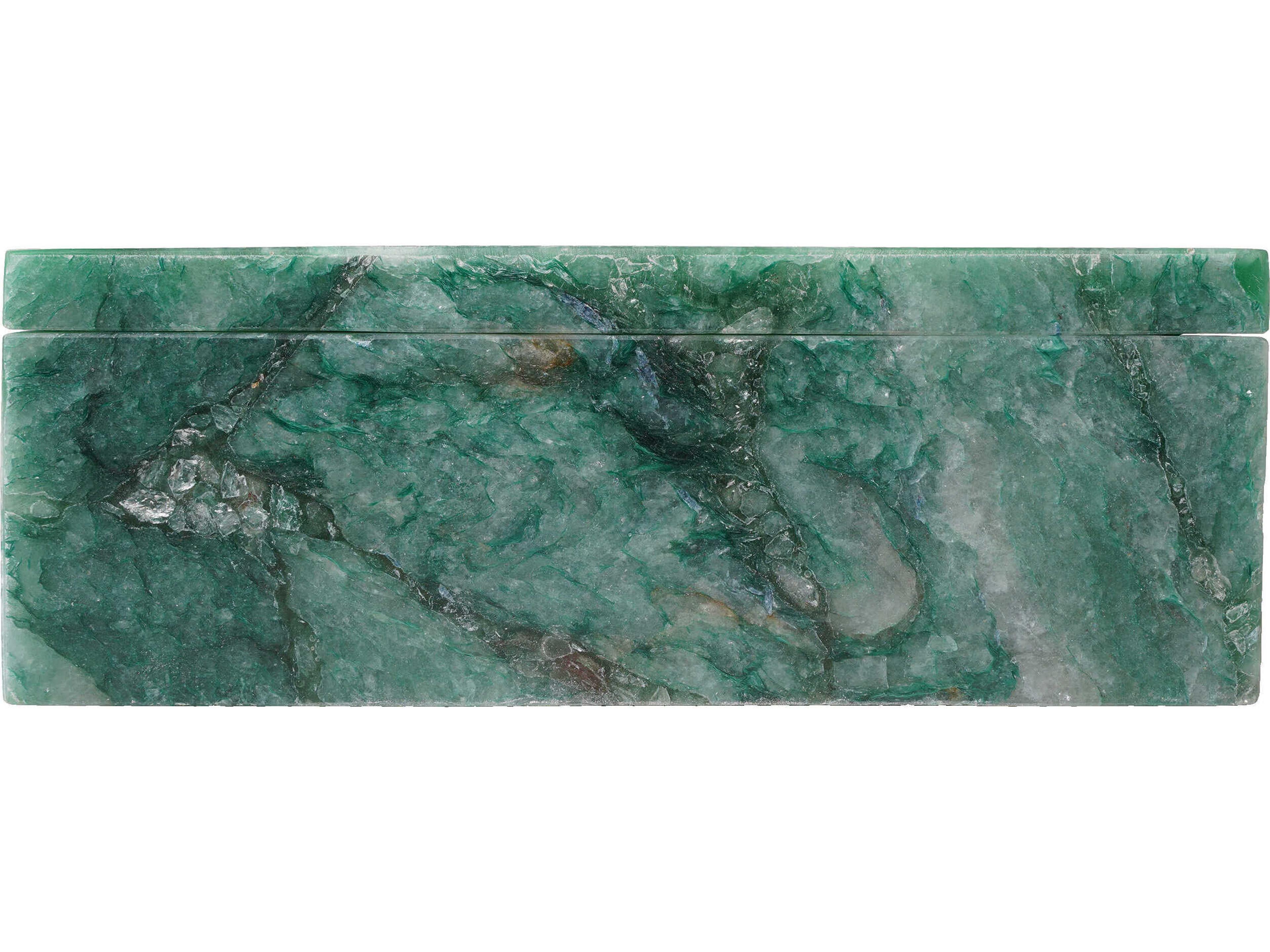 Currey & Company Green Aventurine Box