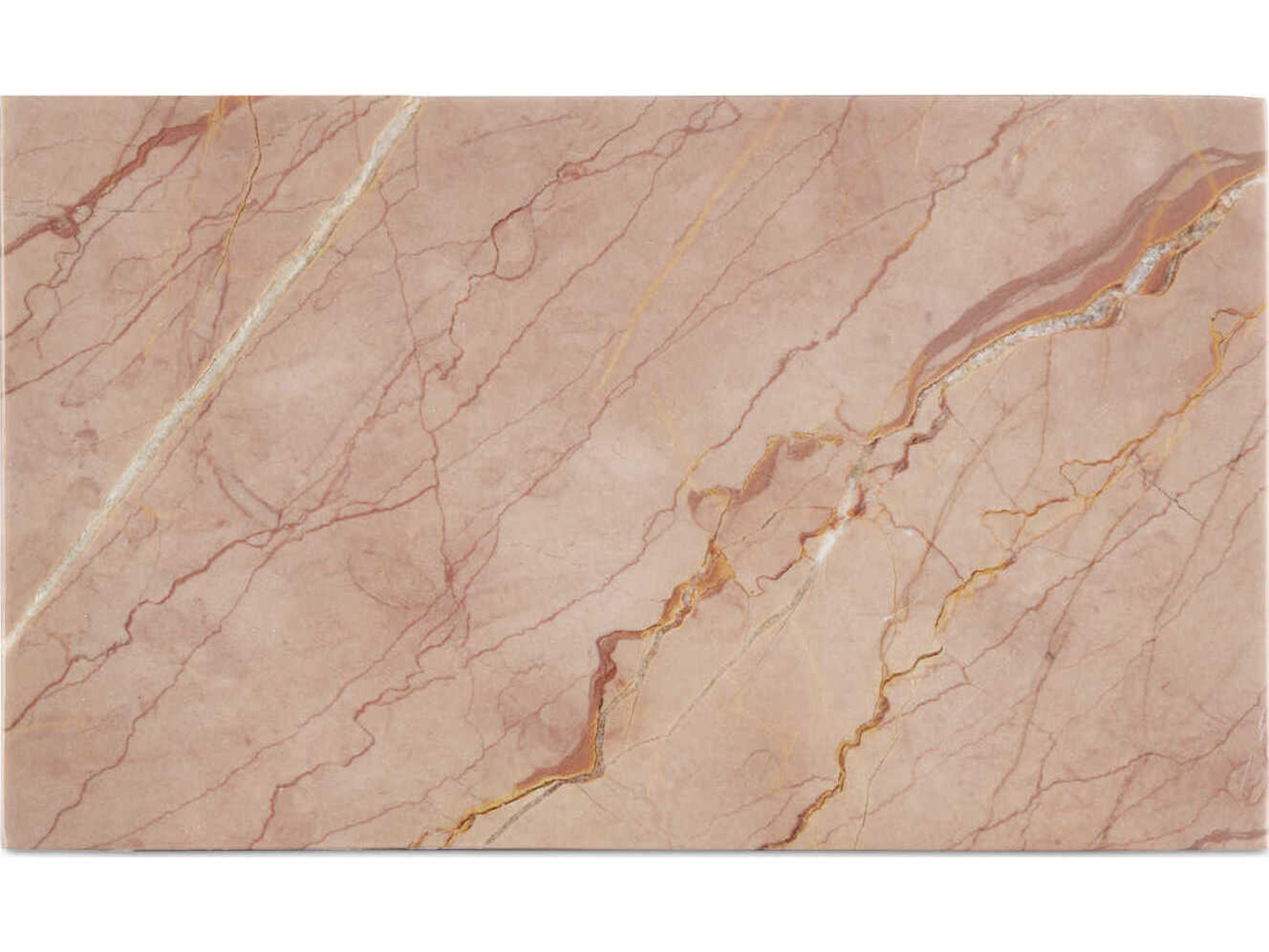 Currey & Company Leslie Rosa Marble Box