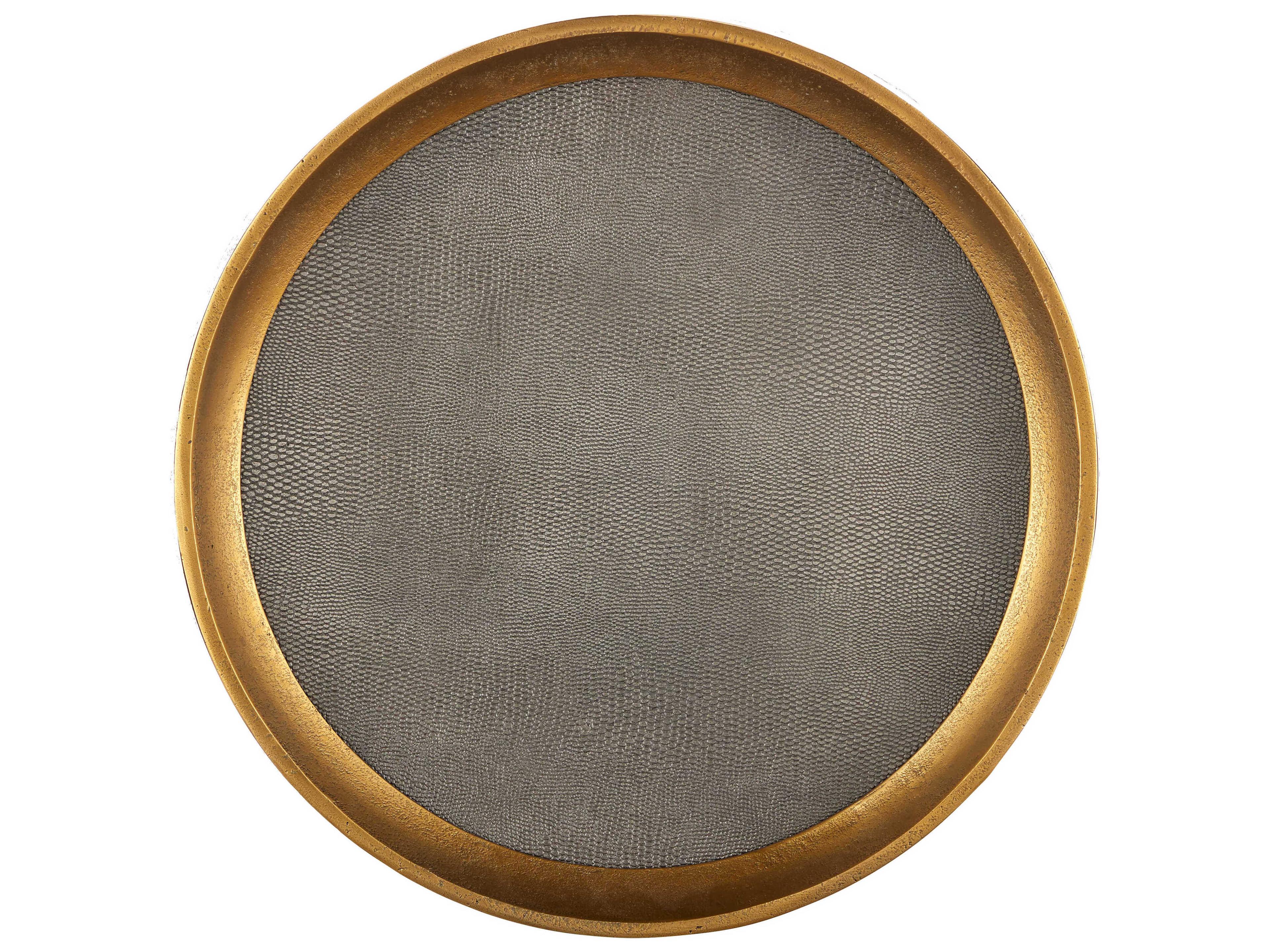 Currey & Company Tanay Round Serving Tray