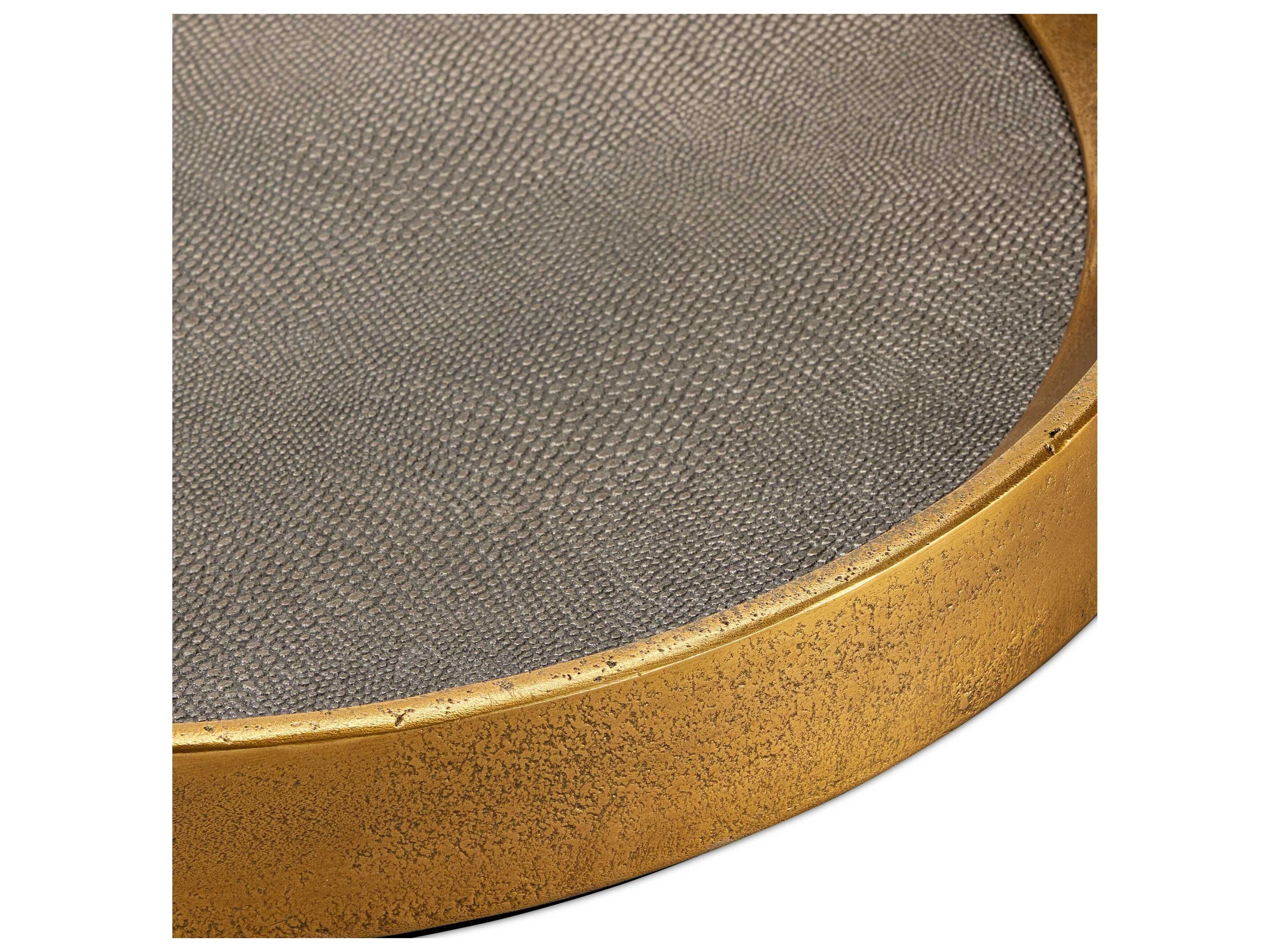 Currey & Company Tanay Round Serving Tray