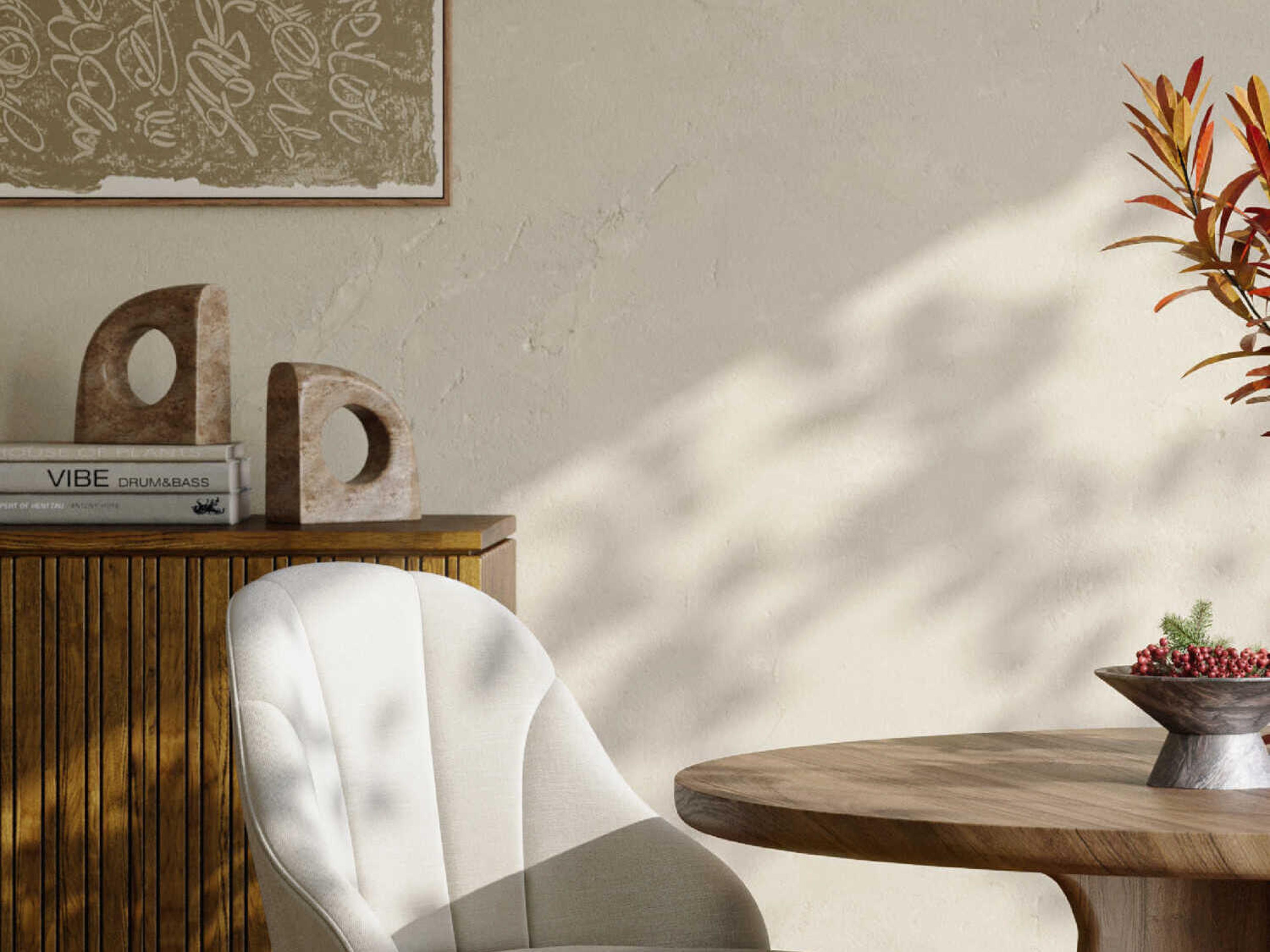 Currey & Company Russo Travertine Object Sculpture Set of 2