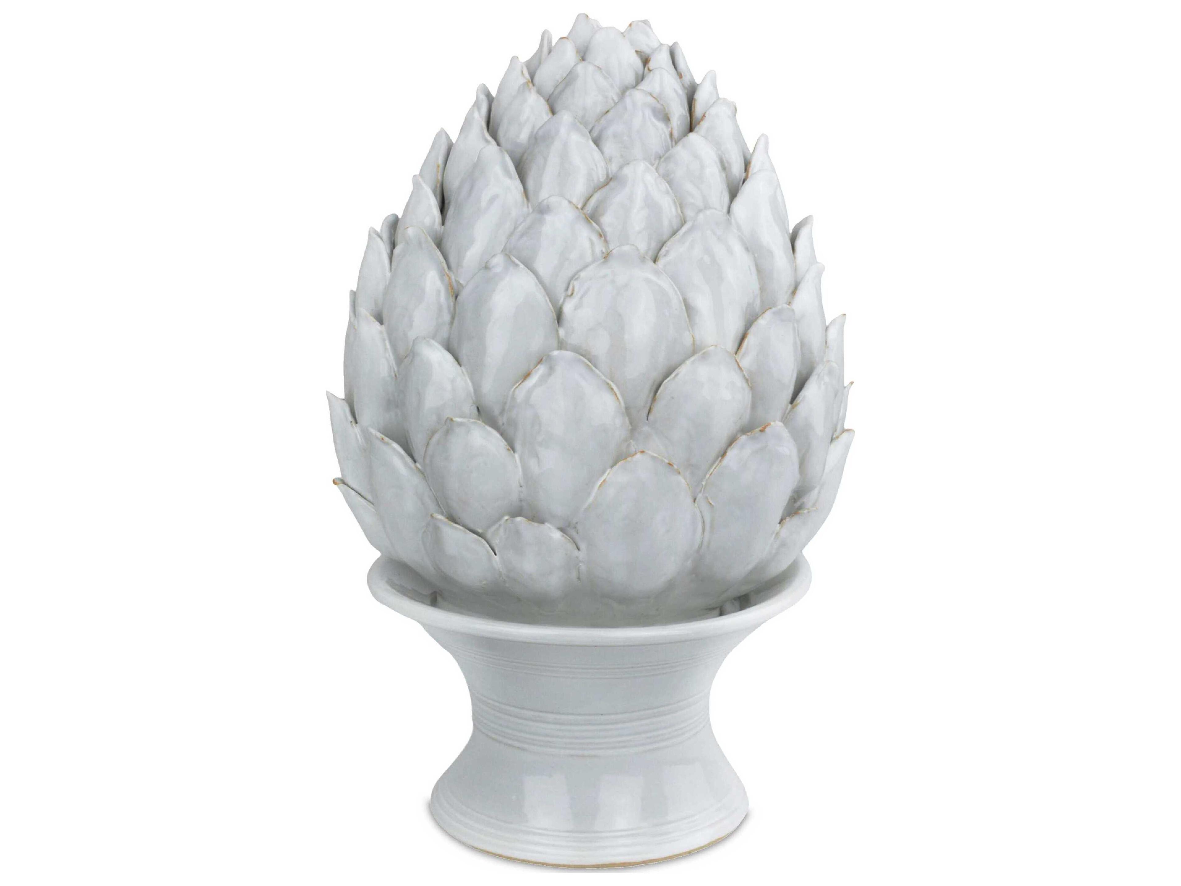 Ivory Artichoke Sculpture