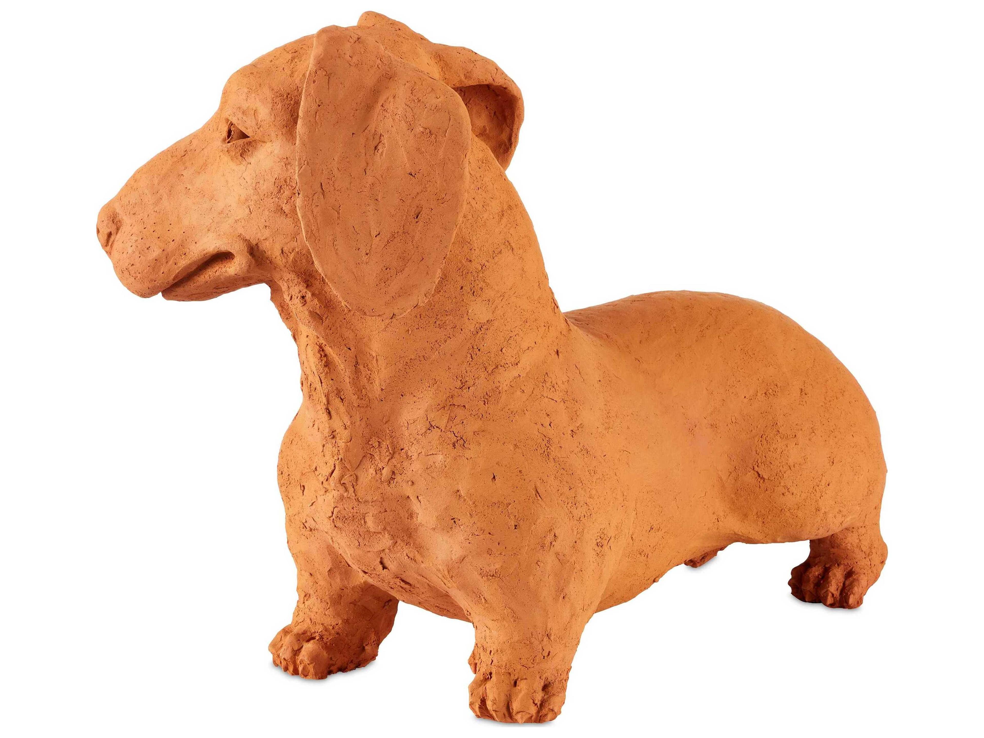 Currey & Company Rocky the Teckel Sculpture