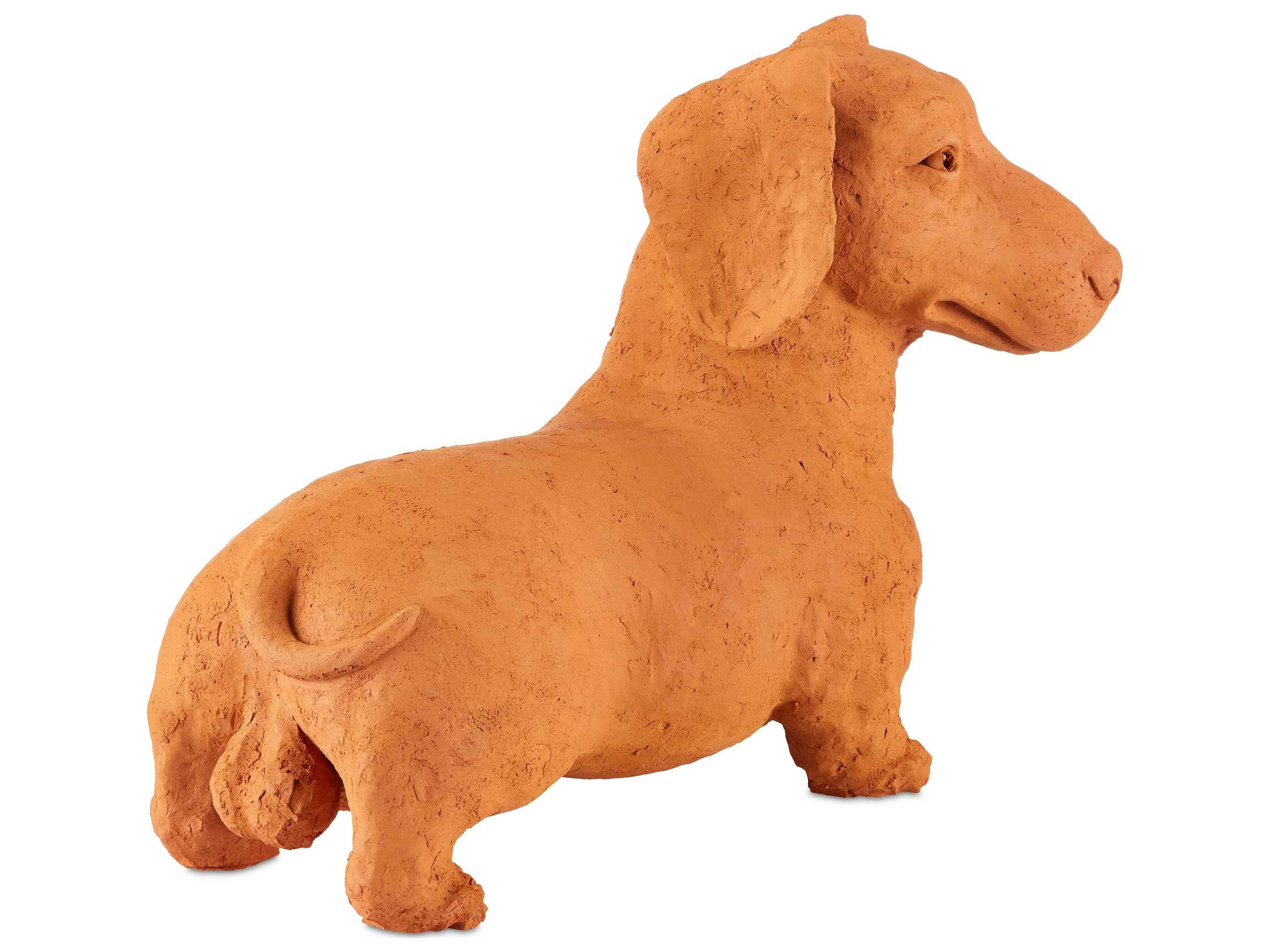 Currey & Company Rocky the Teckel Sculpture