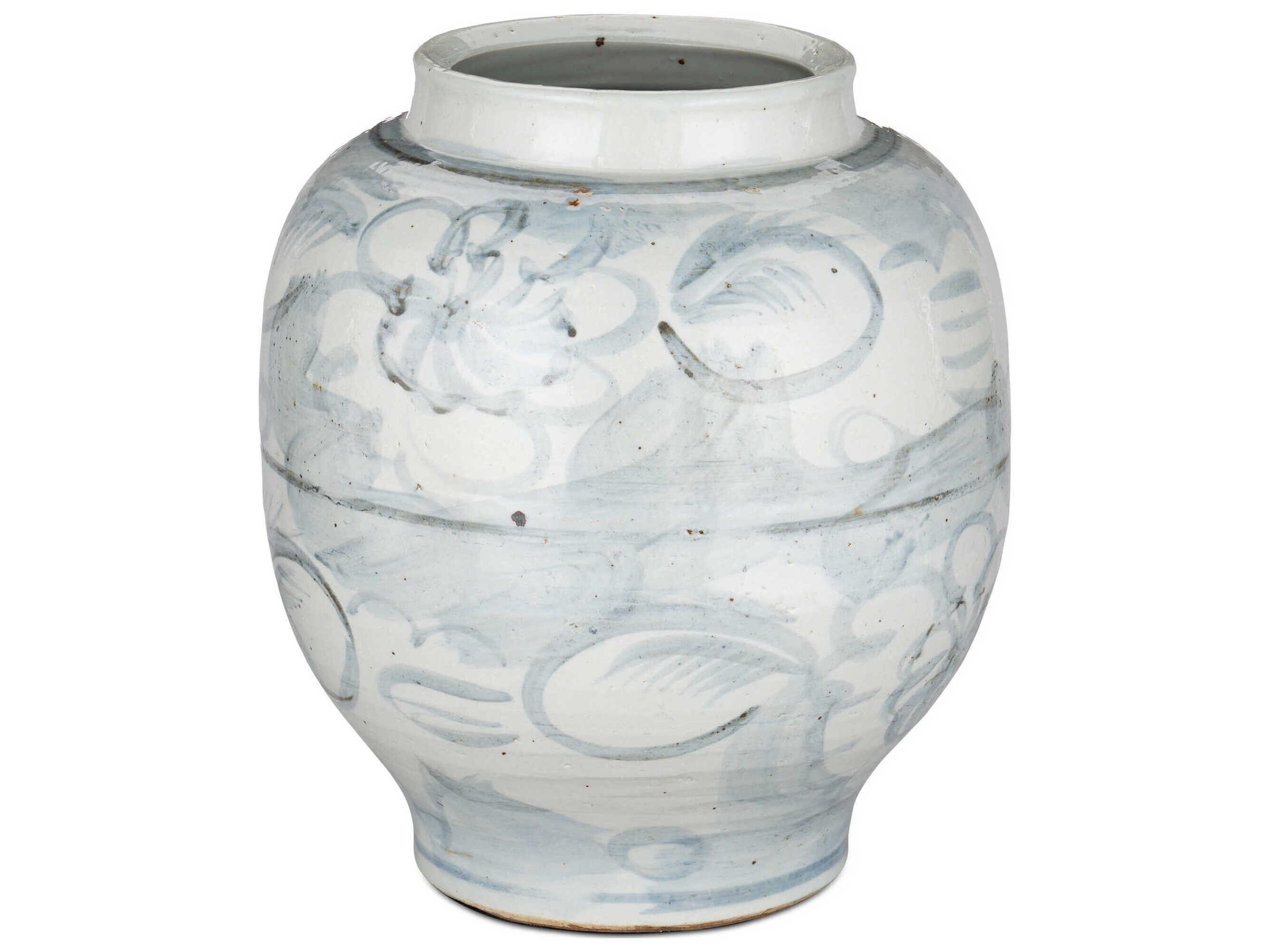 Currey & Company Ming-Style Countryside Preserve Pot