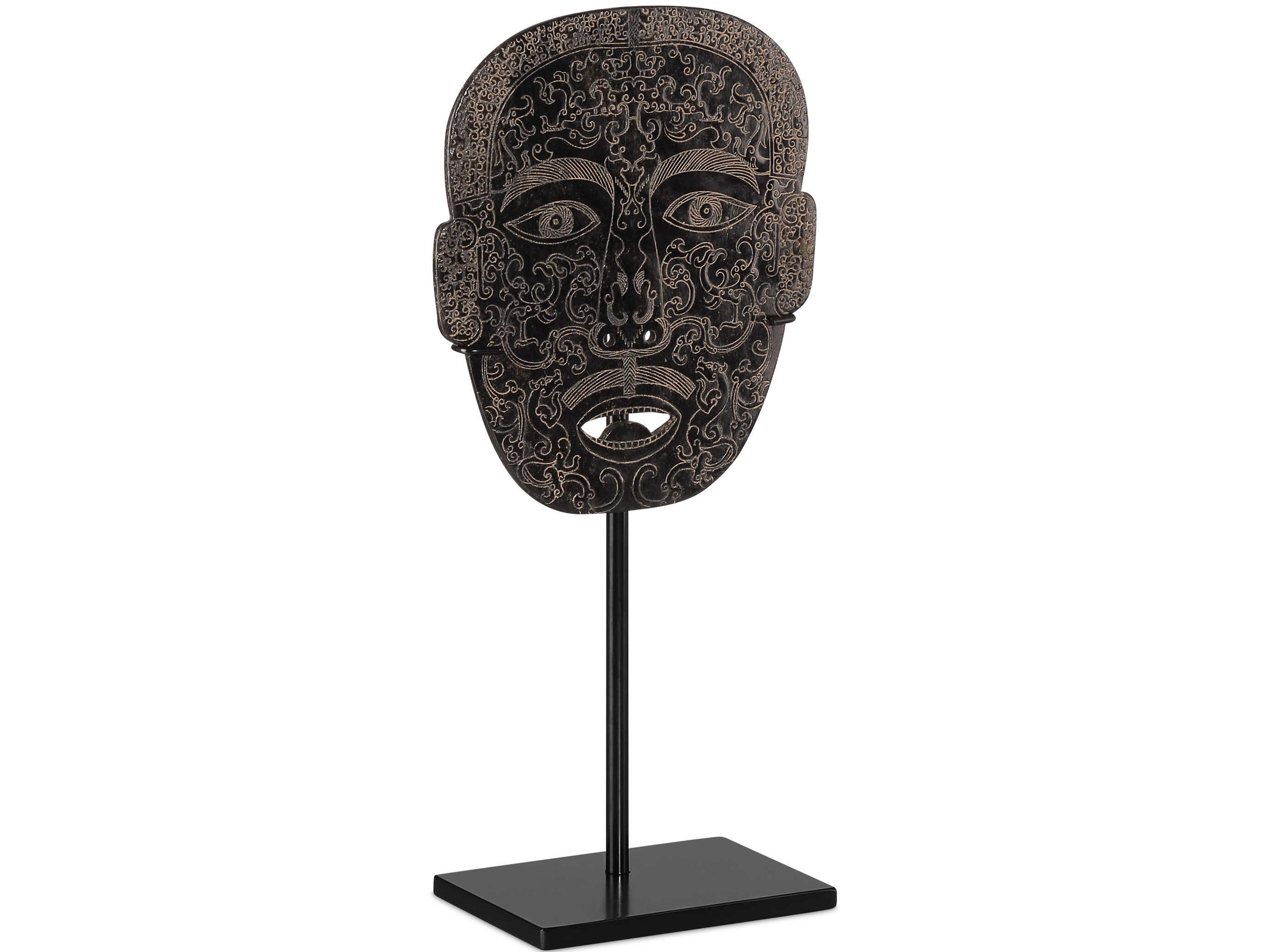 Currey & Company Han Dynasty Jade Medicine Mask