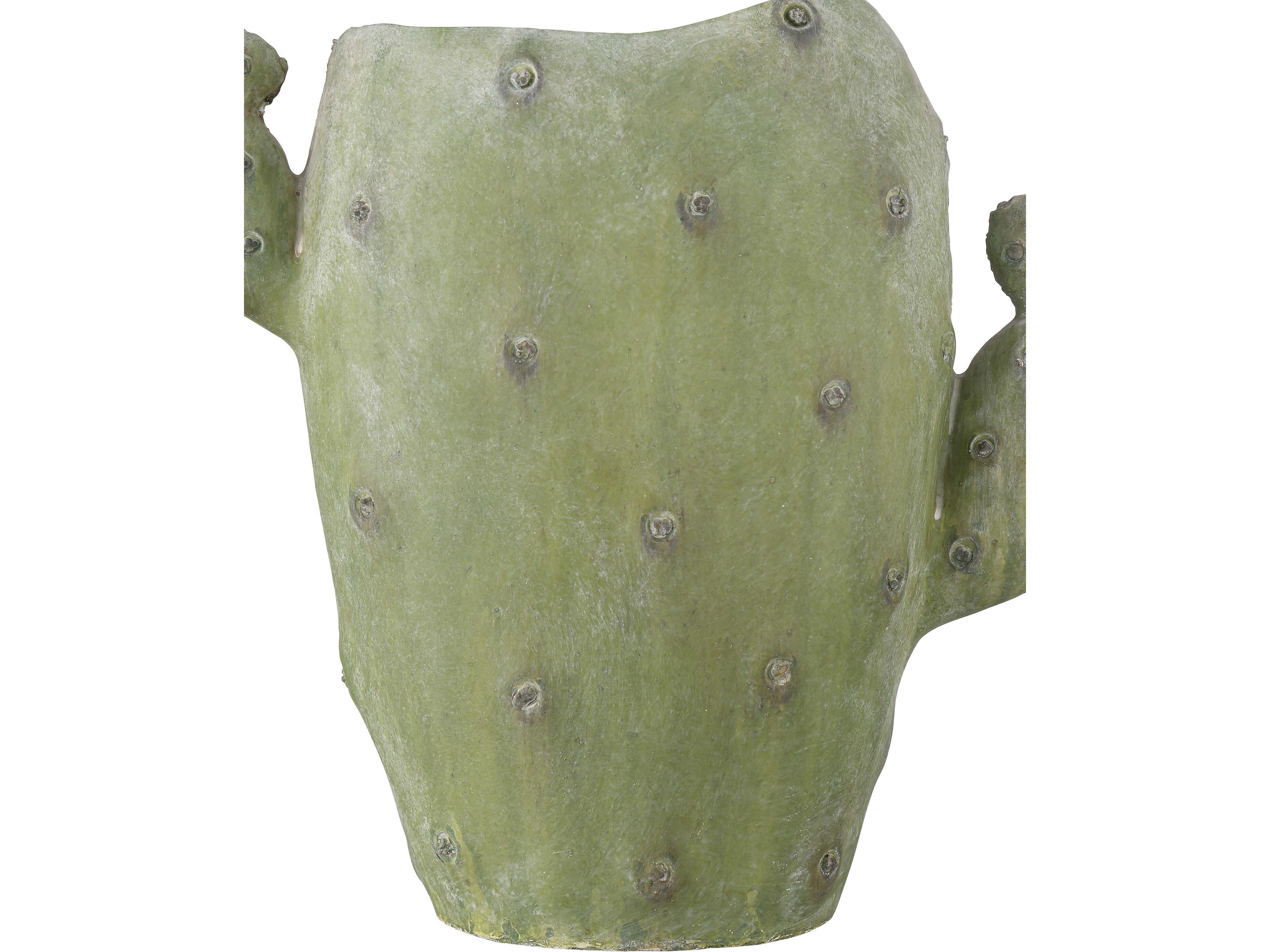 Currey & Company Cactus Green Vase Set of 3