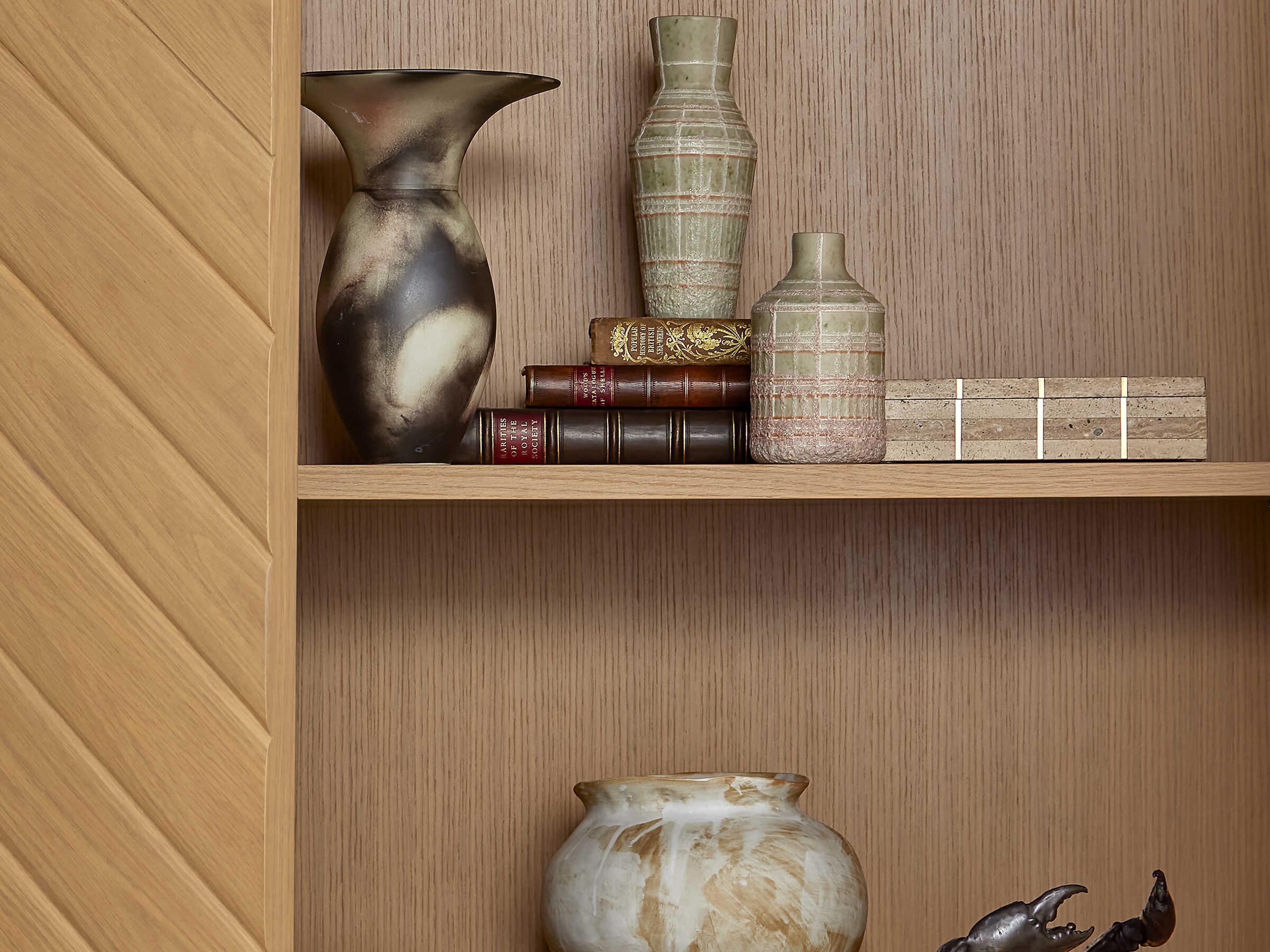 Currey & Company Celestial Ombre Black Vase