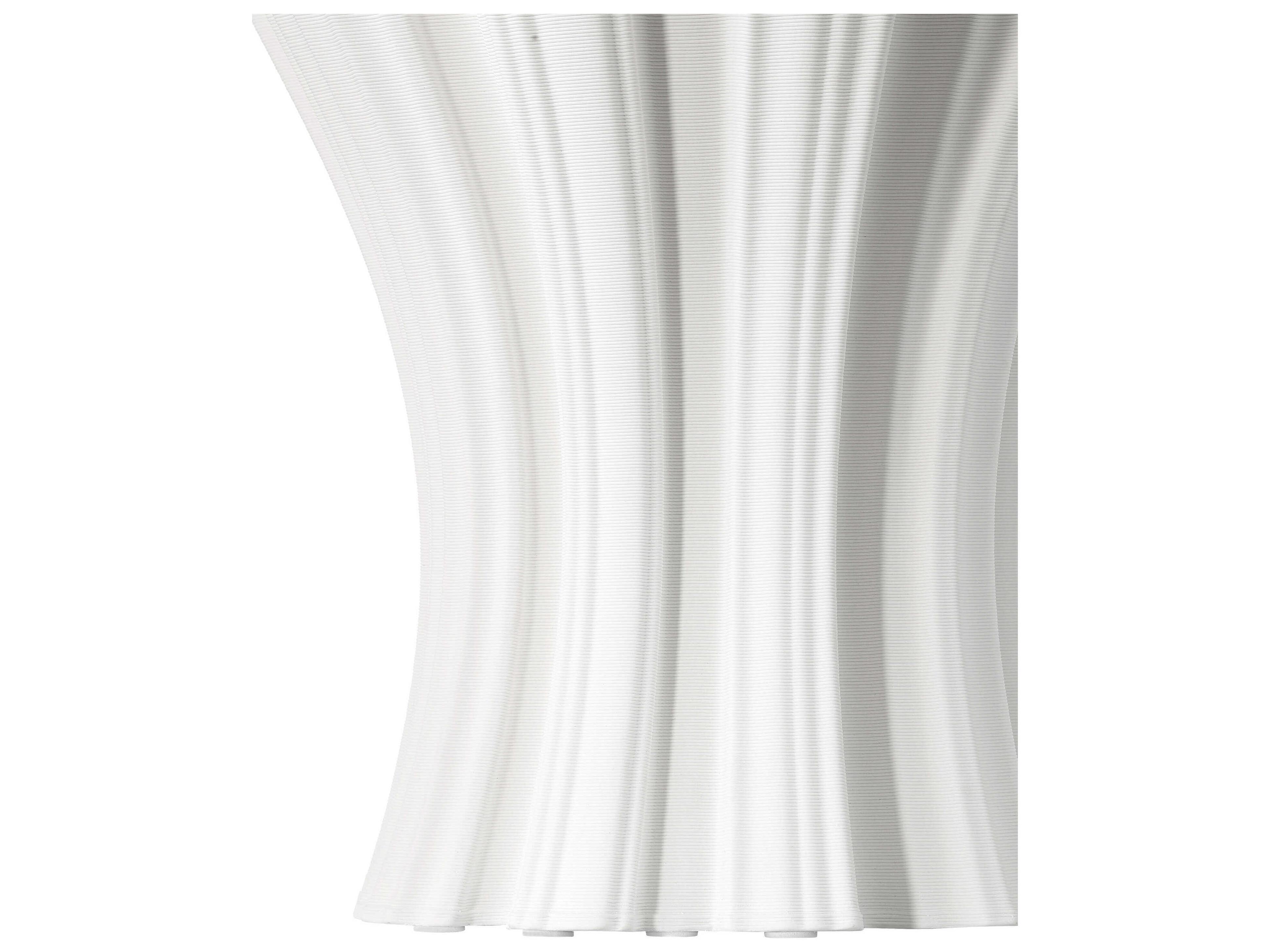Currey & Company Godet White Vase