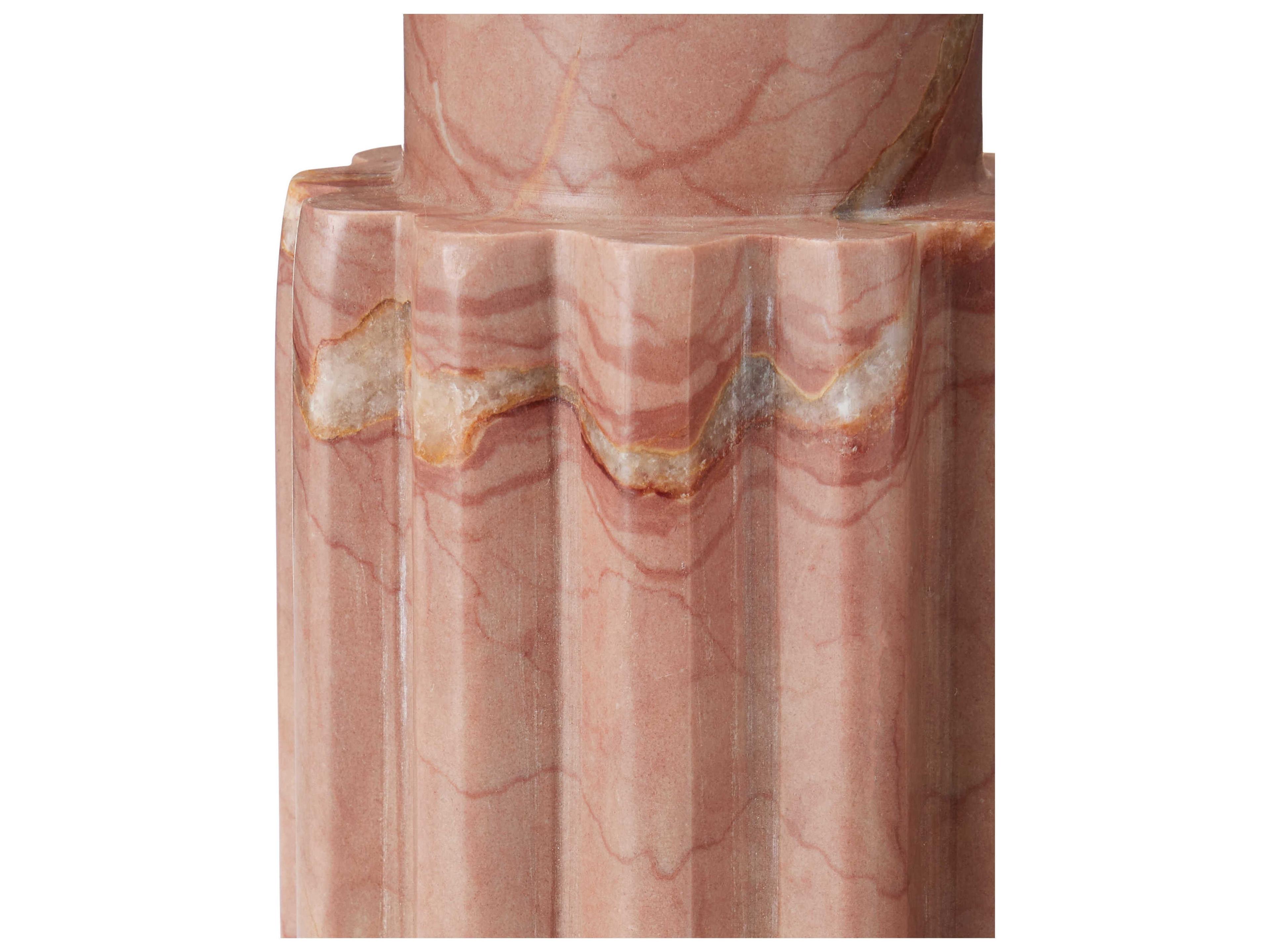 Currey & Company Penrose Pink Candle Holder (Set of 2)