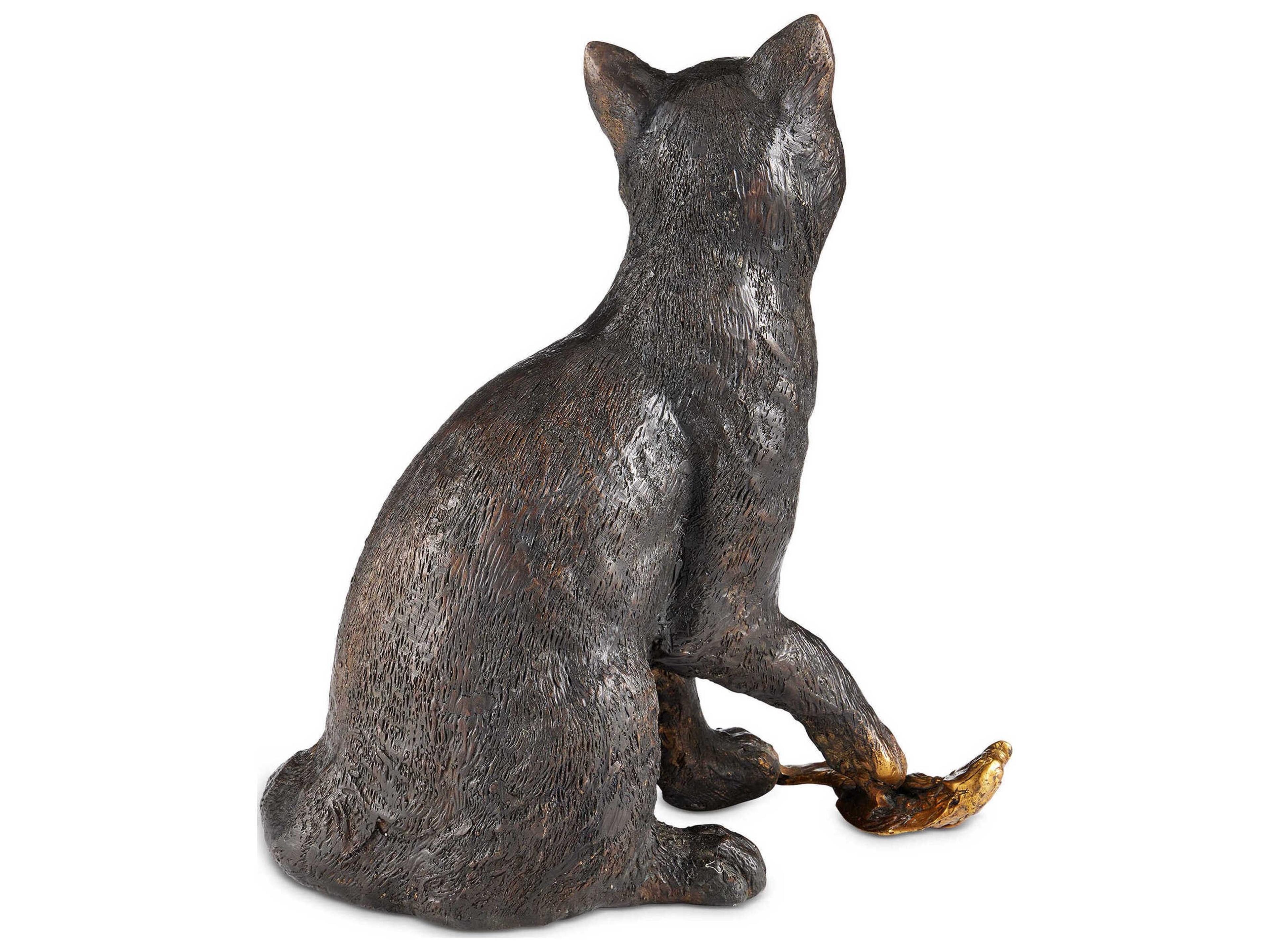 Currey & Company Gatto Sculpture