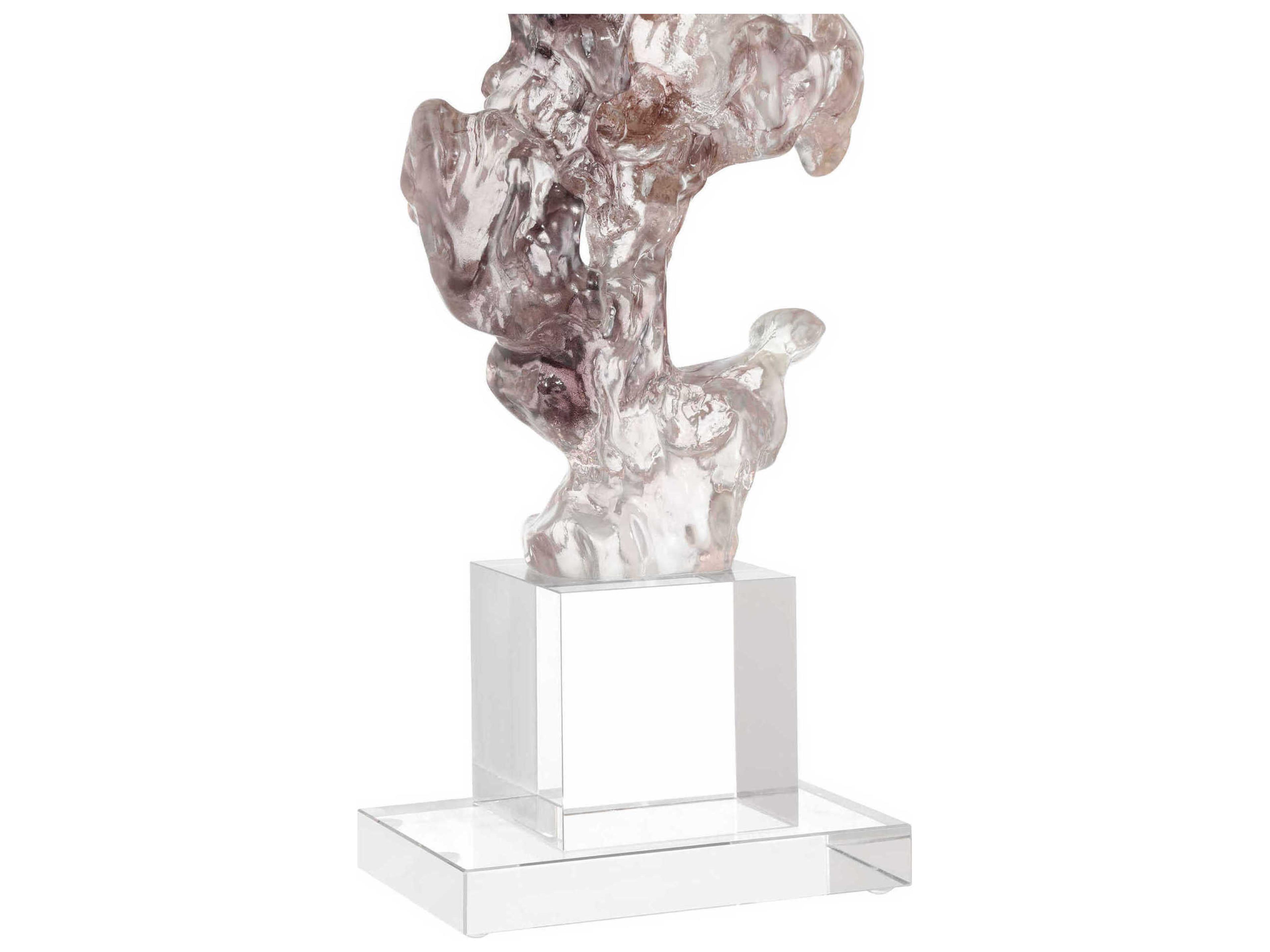 Currey & Company Faux Rock Crystal Medium Sculpture