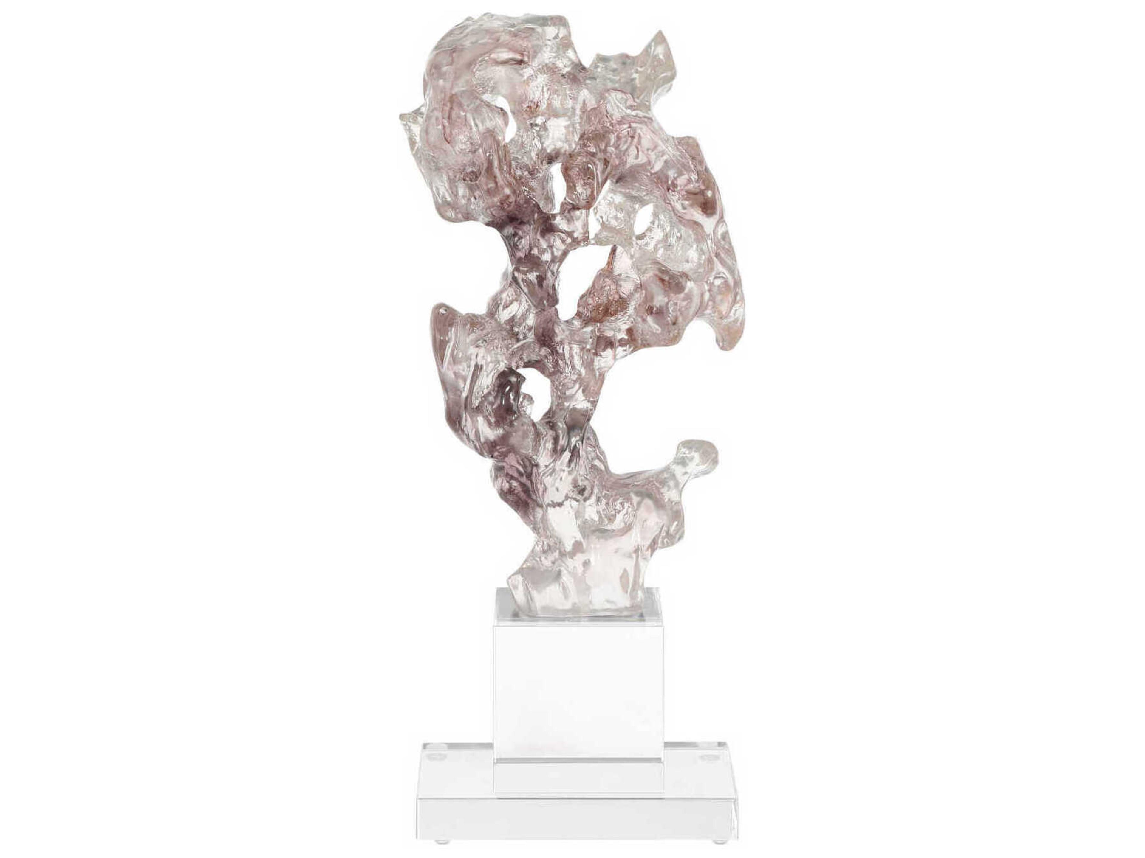 Currey & Company Faux Rock Crystal Medium Sculpture