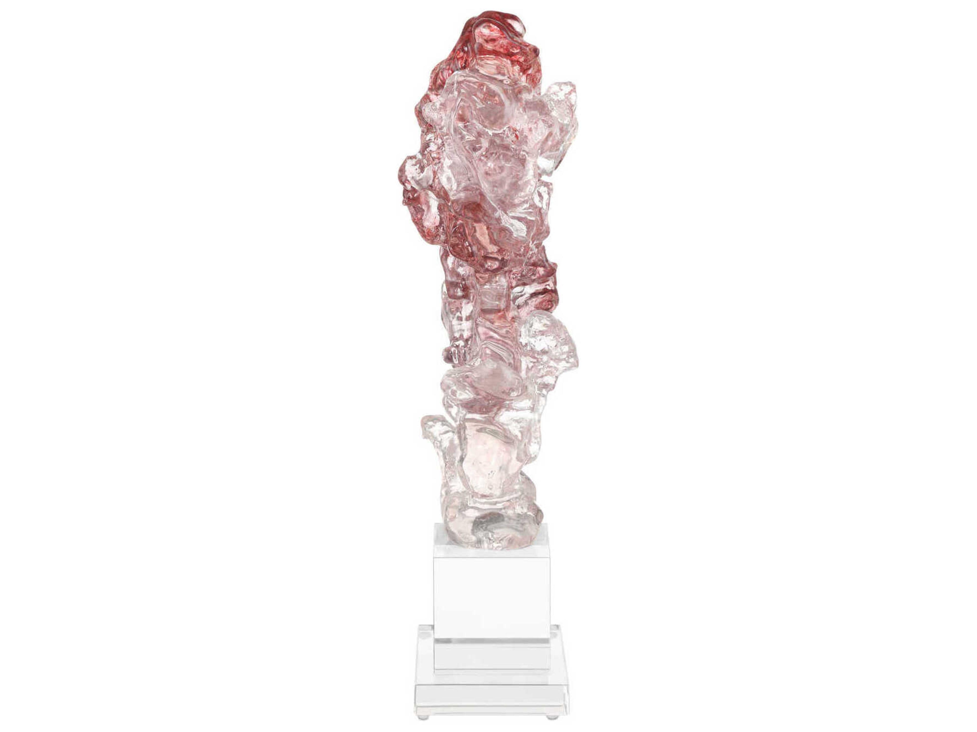 Currey & Company Faux Rock Crystal Large Sculpture