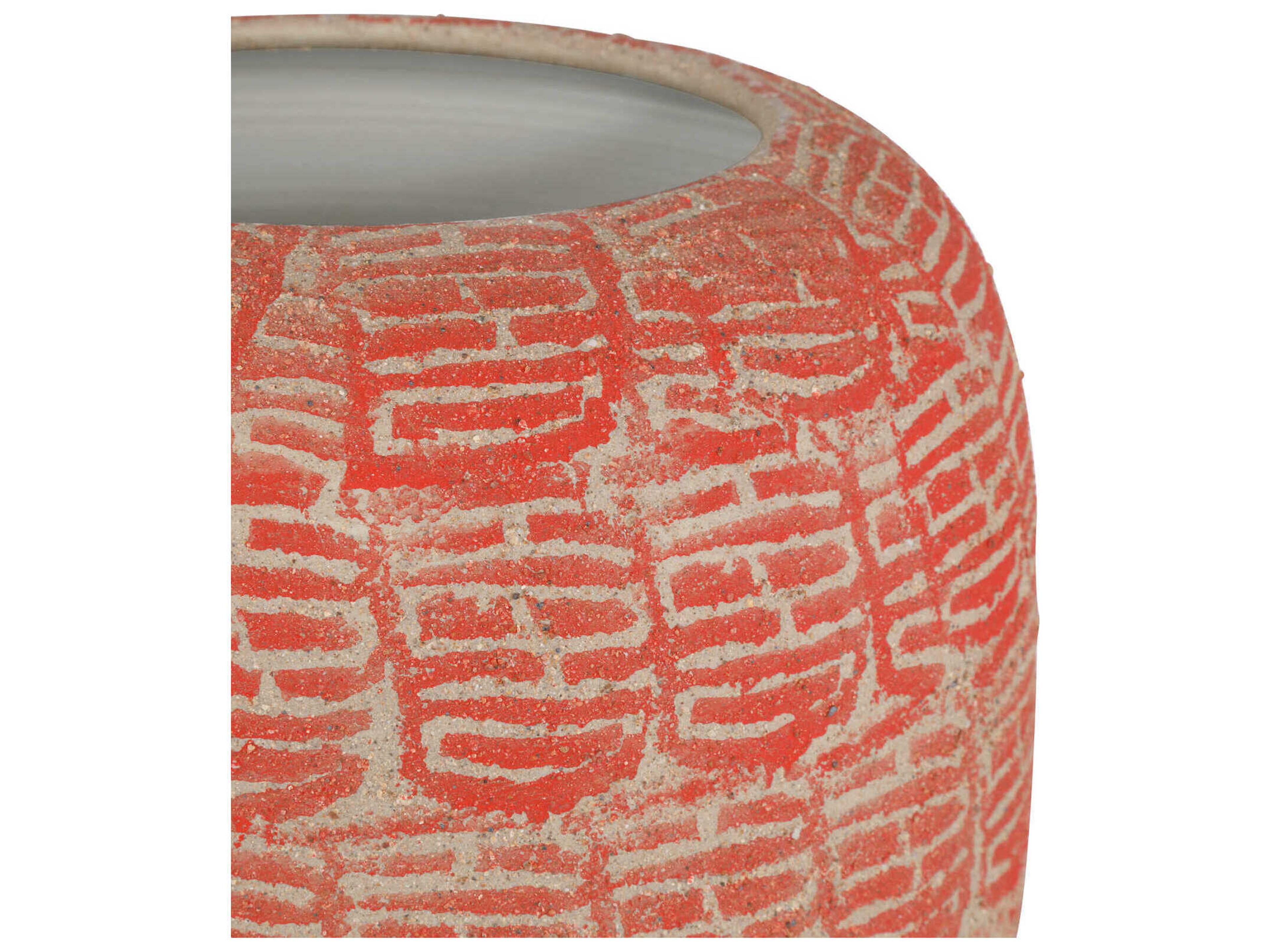 Currey & Company Happiness Red Preserve Jar