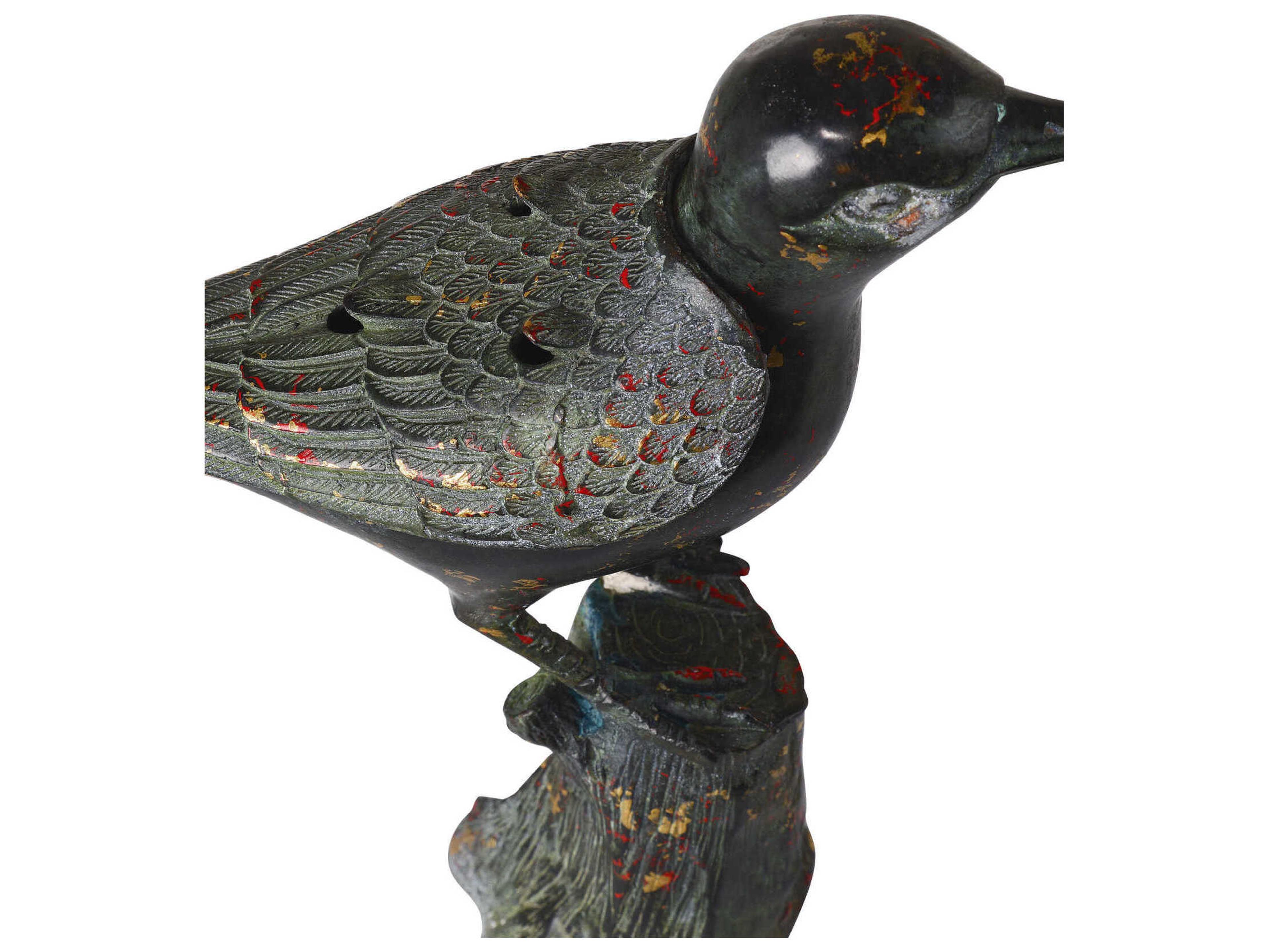 Currey & Company Han Dynasty Bird Bronze