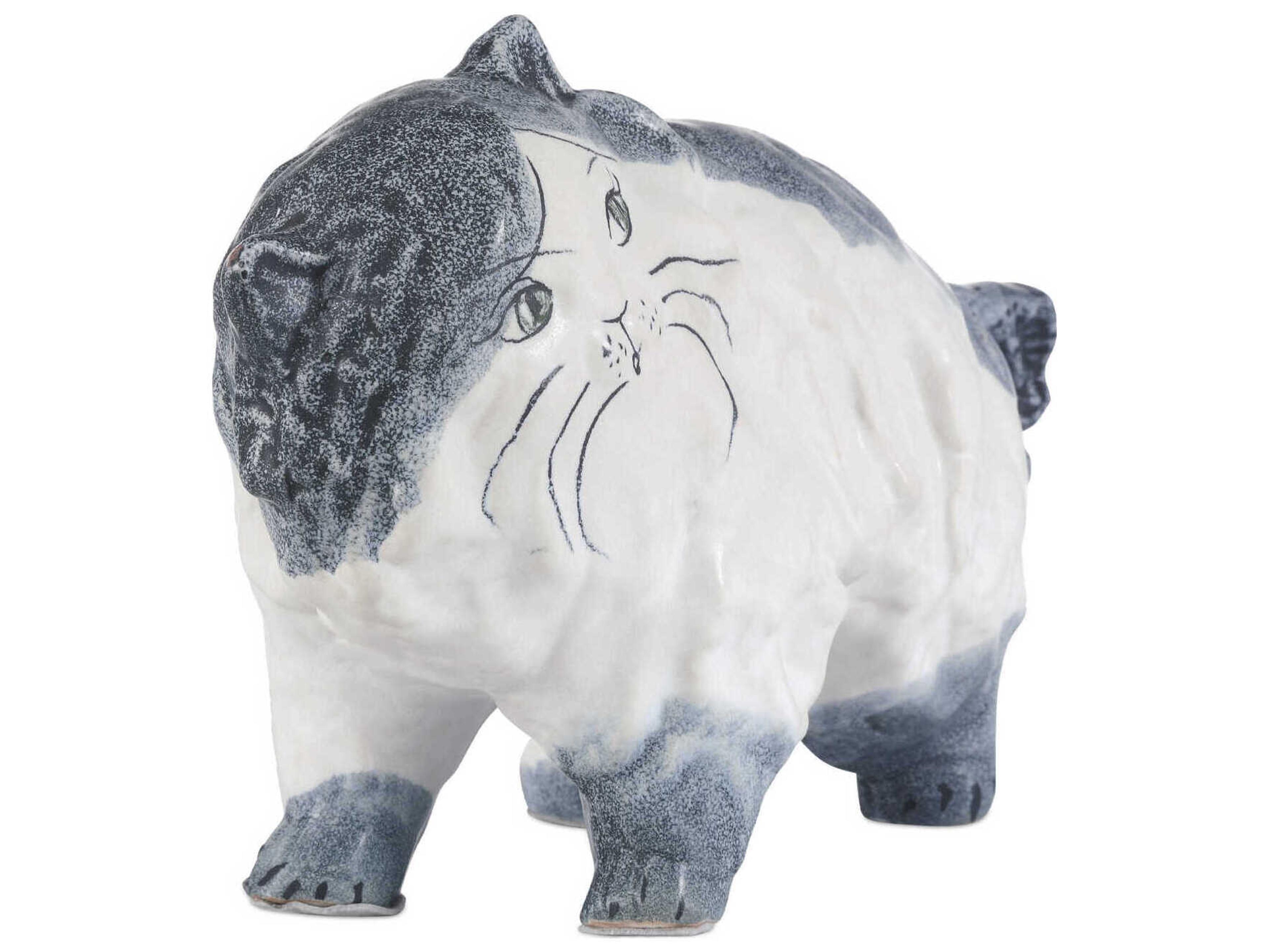 Currey & Company Siamese Cat Object