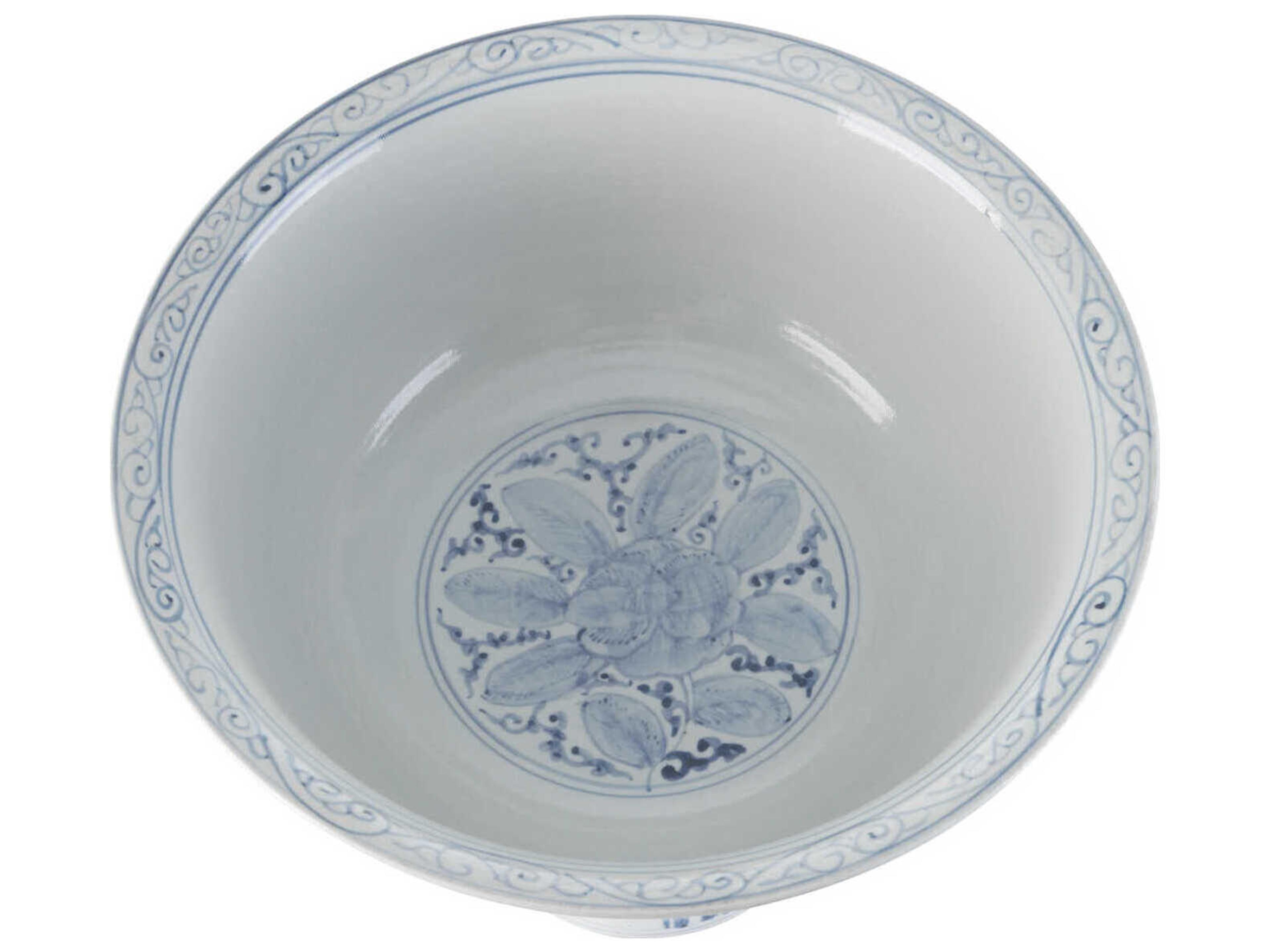Currey & Company Ming Offering Pedestal Bowl
