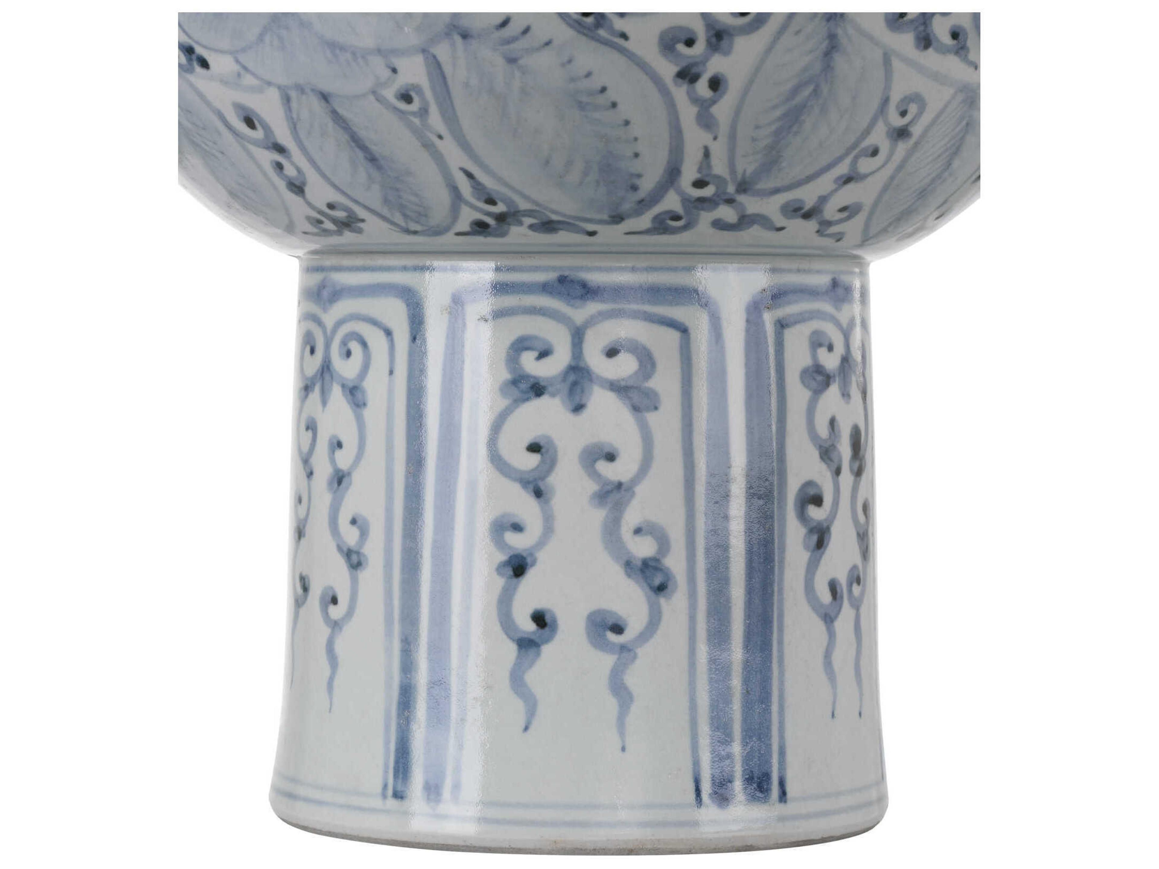 Currey & Company Ming Offering Pedestal Bowl