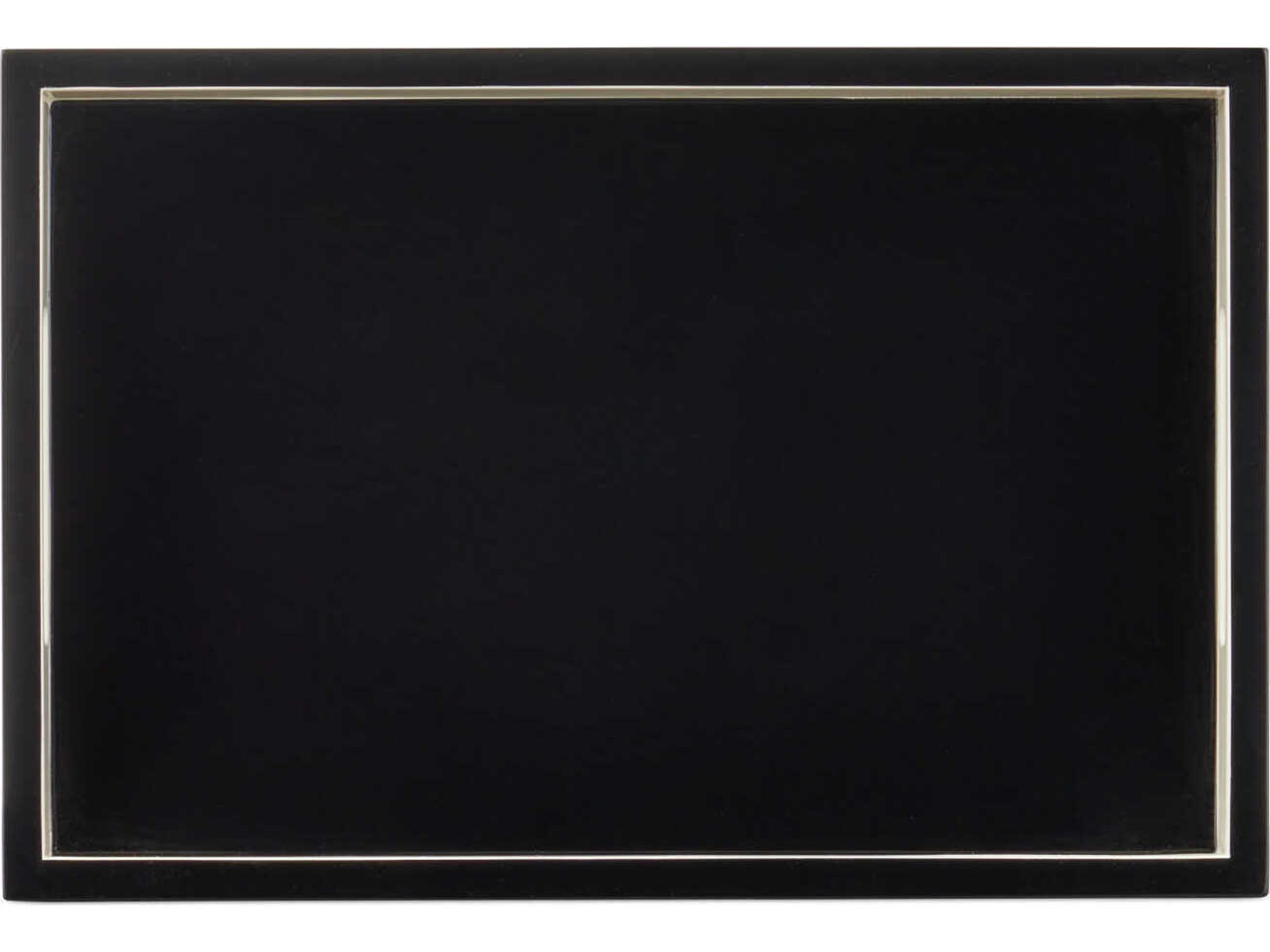 Currey & Company Ivory Lacquer Tray Set of 2